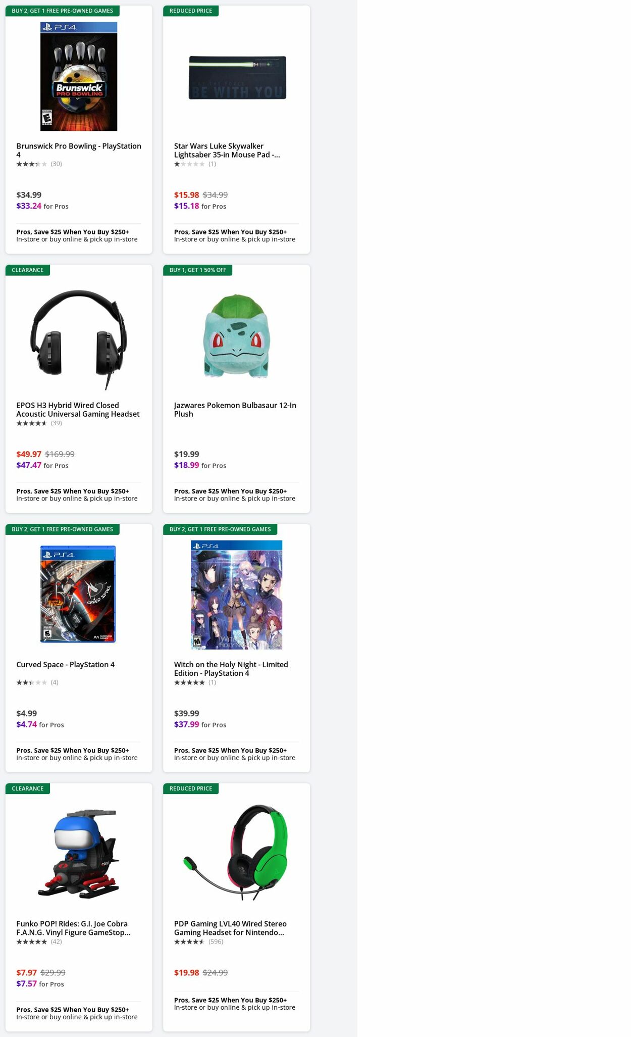 Weekly ad GameStop 02/24/2025 - 03/05/2025