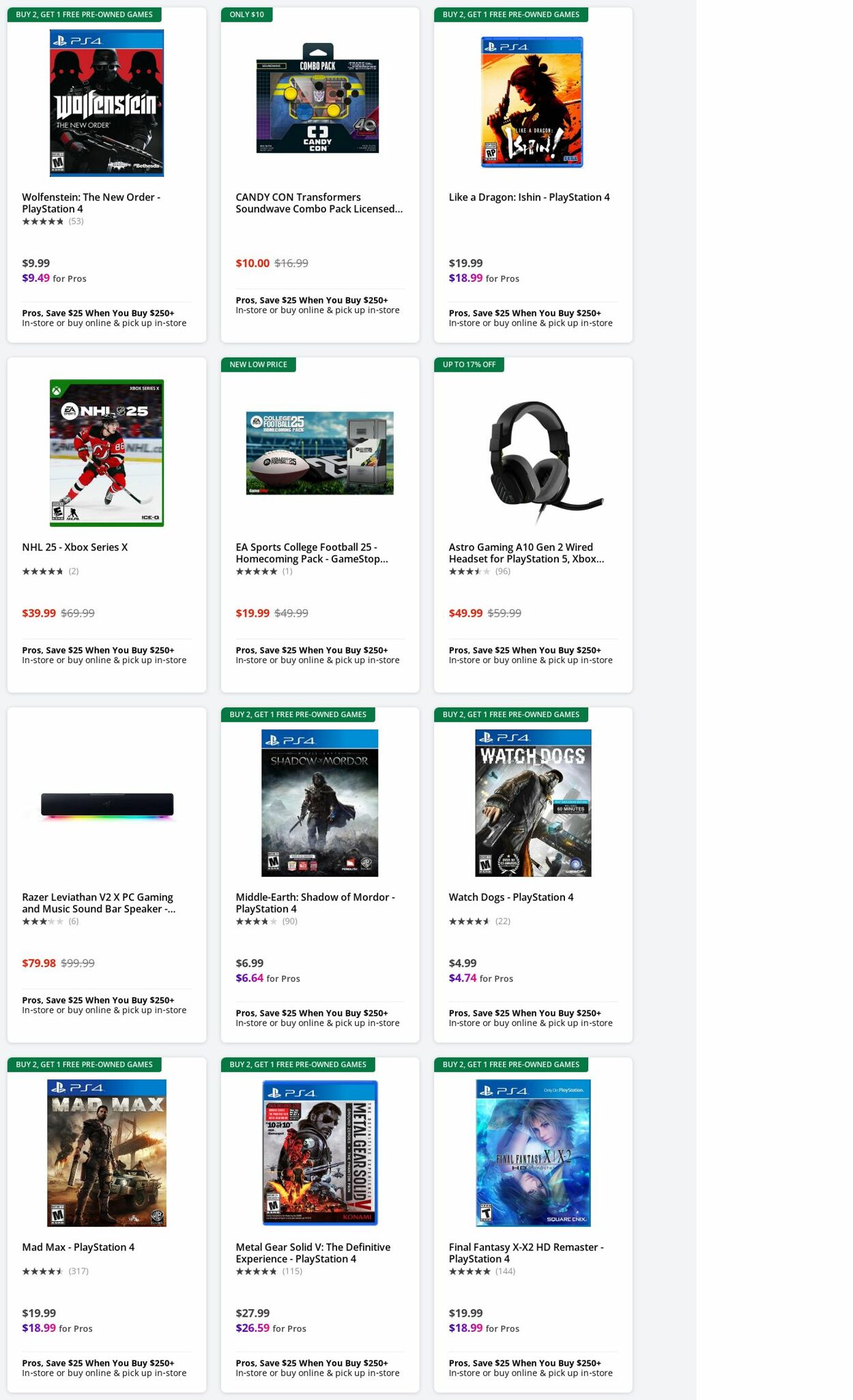 Weekly ad GameStop 02/24/2025 - 03/05/2025