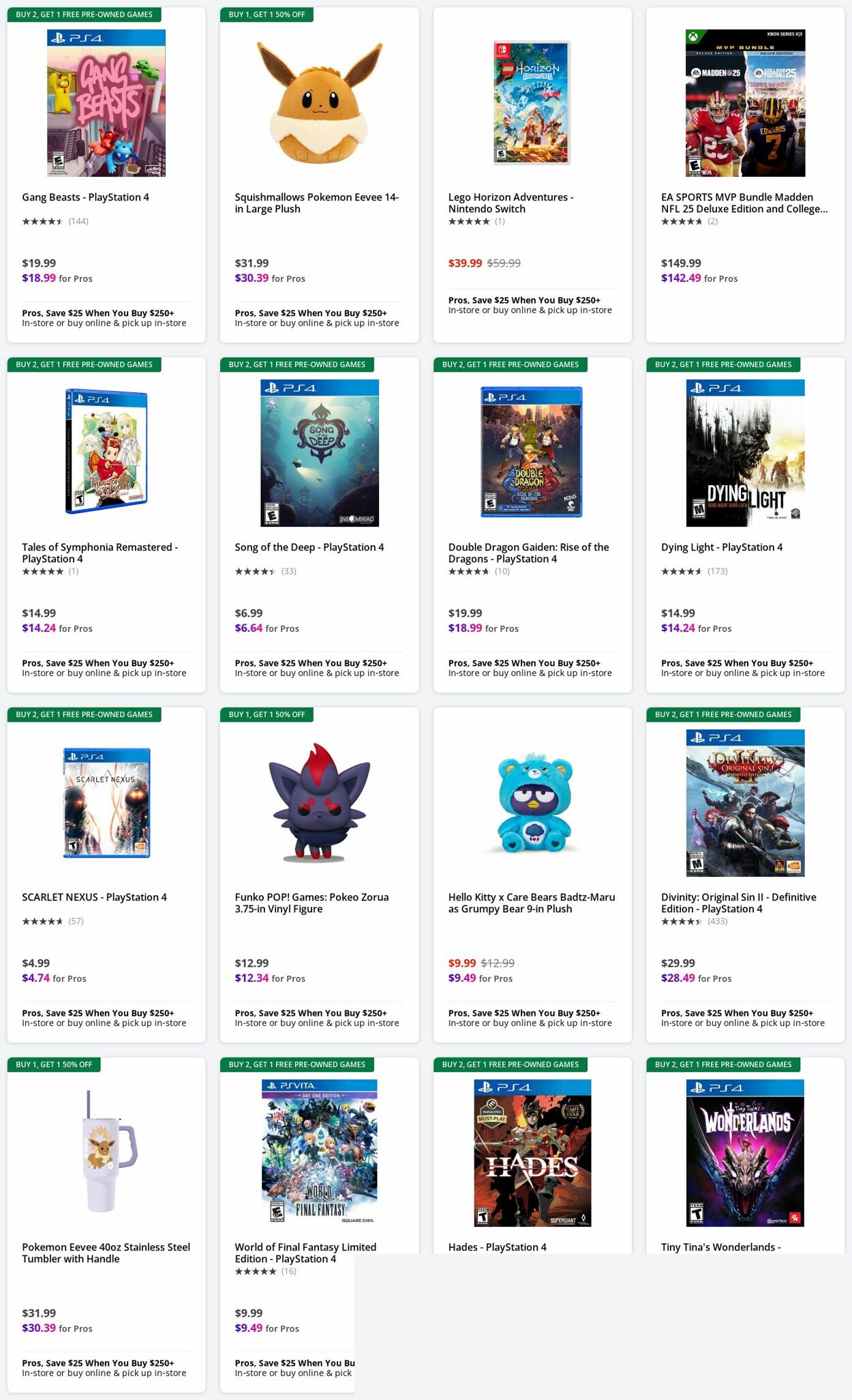 Weekly ad GameStop 02/24/2025 - 03/05/2025
