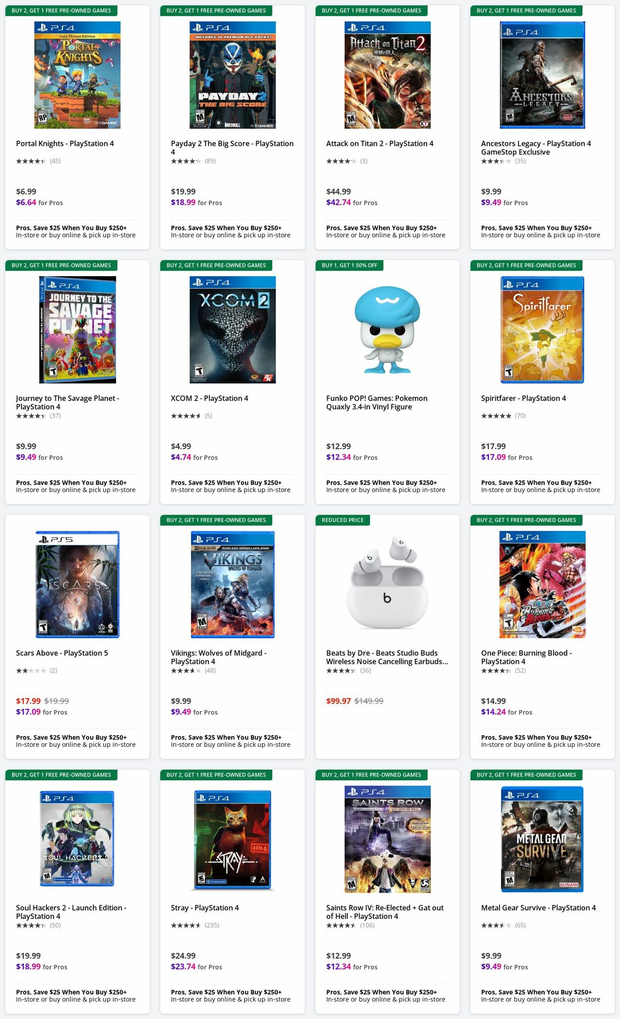 Weekly ad GameStop 02/24/2025 - 03/05/2025
