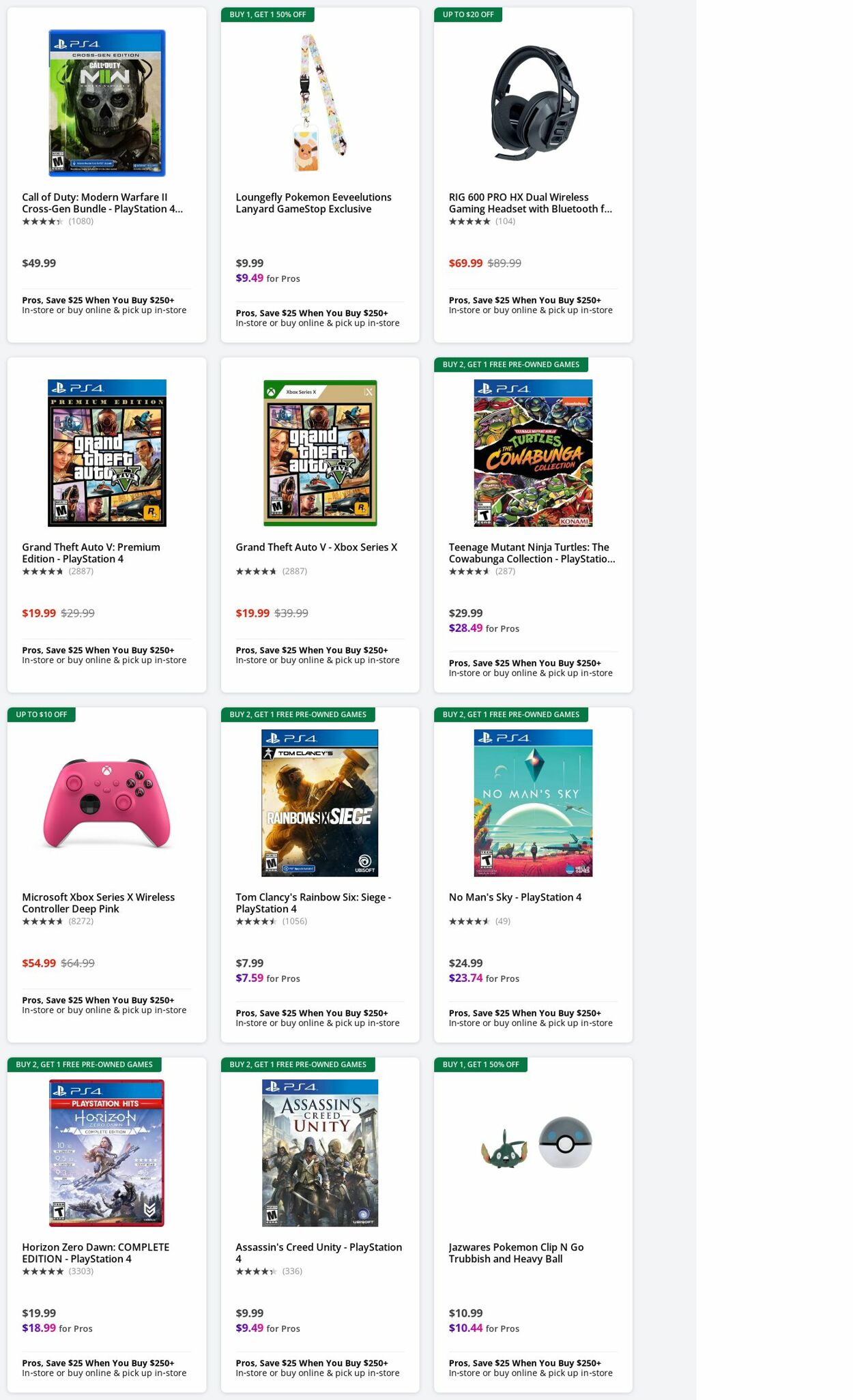 Weekly ad GameStop 02/24/2025 - 03/05/2025