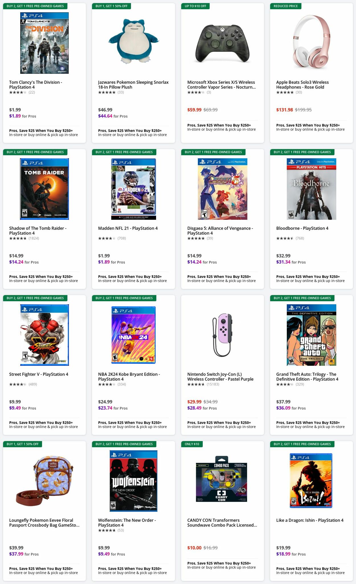 Weekly ad GameStop 02/24/2025 - 03/05/2025