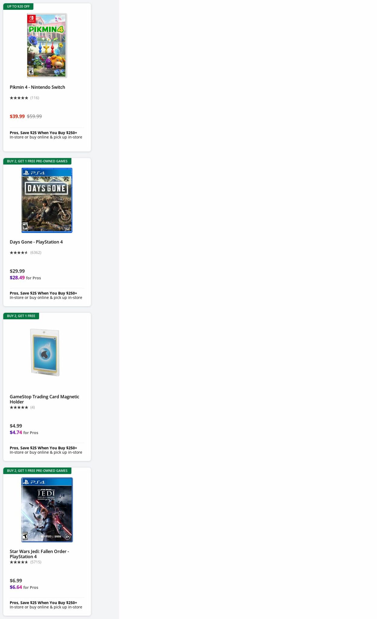 Weekly ad GameStop 02/24/2025 - 03/05/2025