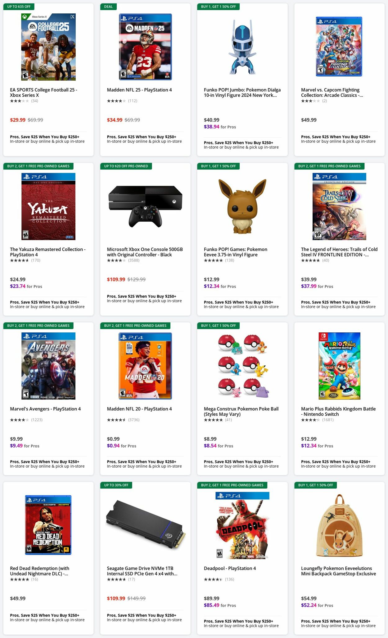 Weekly ad GameStop 02/24/2025 - 03/05/2025