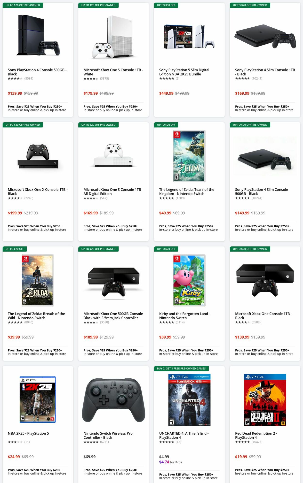 GameStop Promotional weekly ads