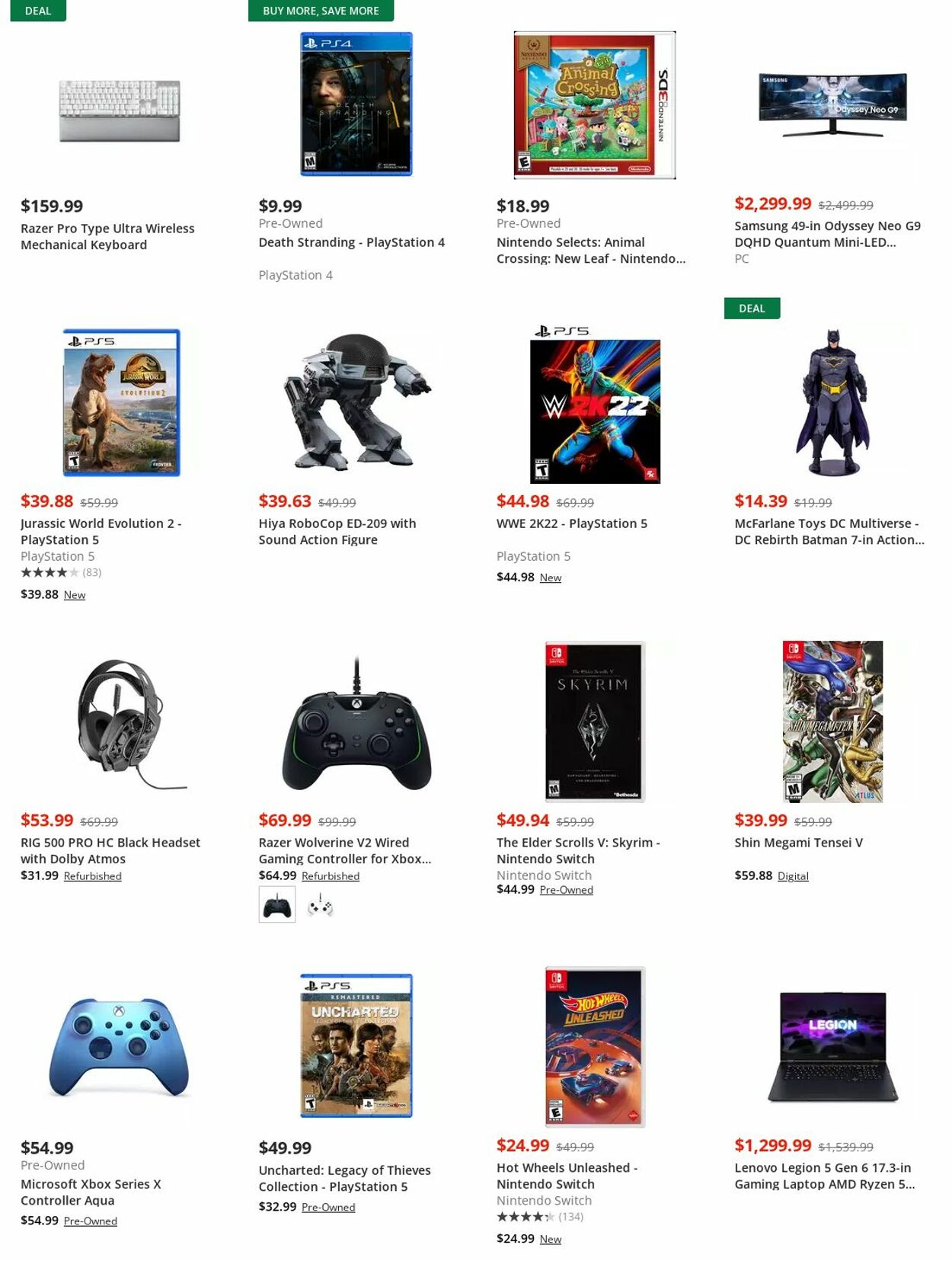 Weekly ad GameStop 07/18/2022 - 07/27/2022