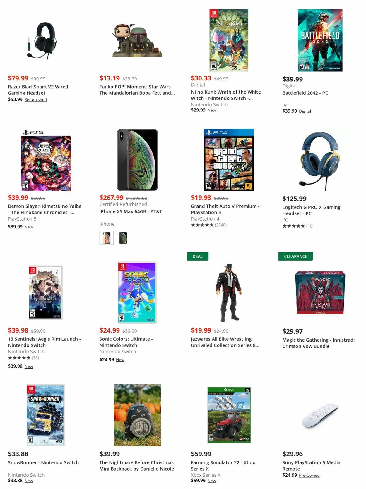 Weekly ad GameStop 07/18/2022 - 07/27/2022