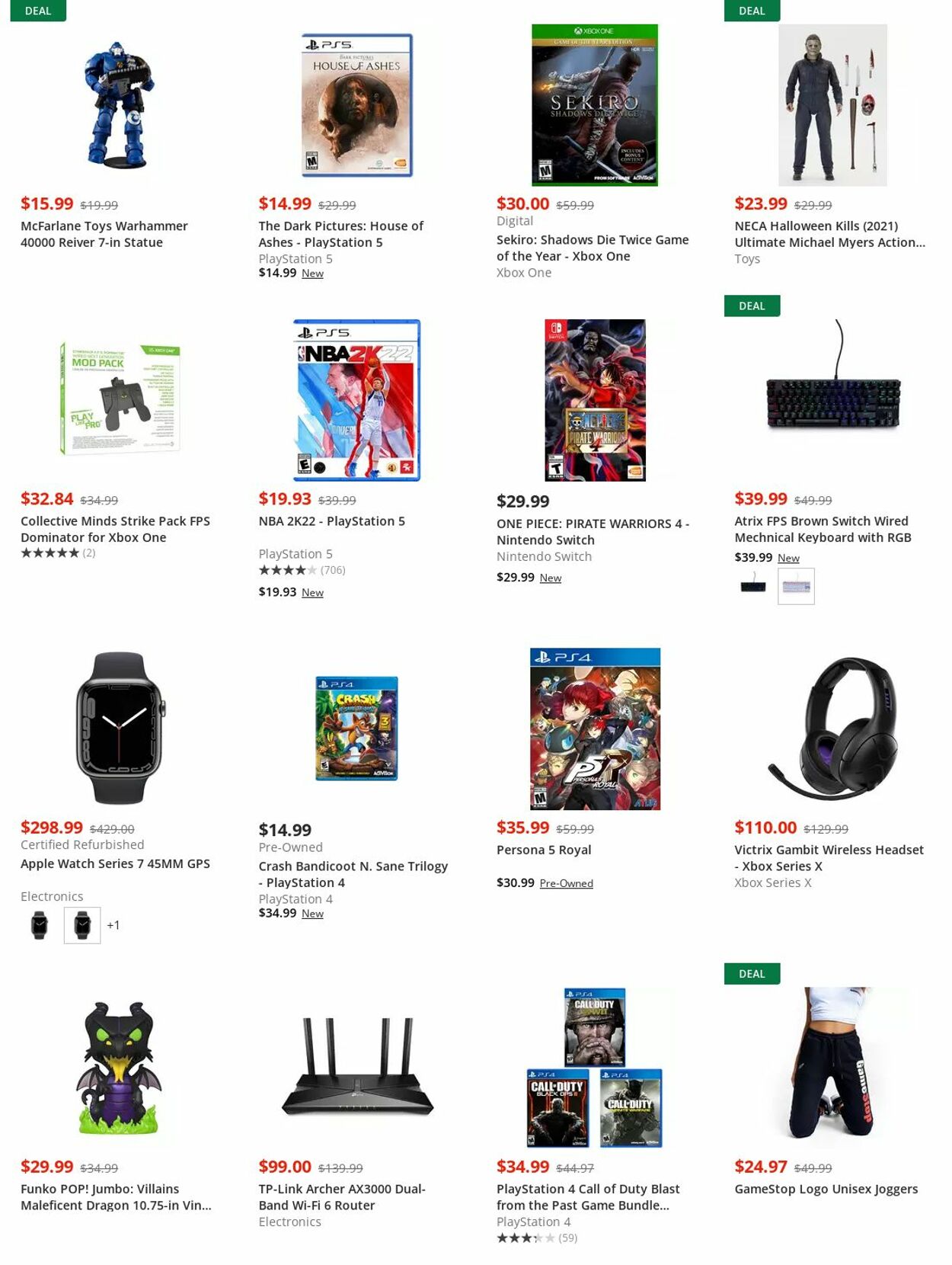 Weekly ad GameStop 07/18/2022 - 07/27/2022