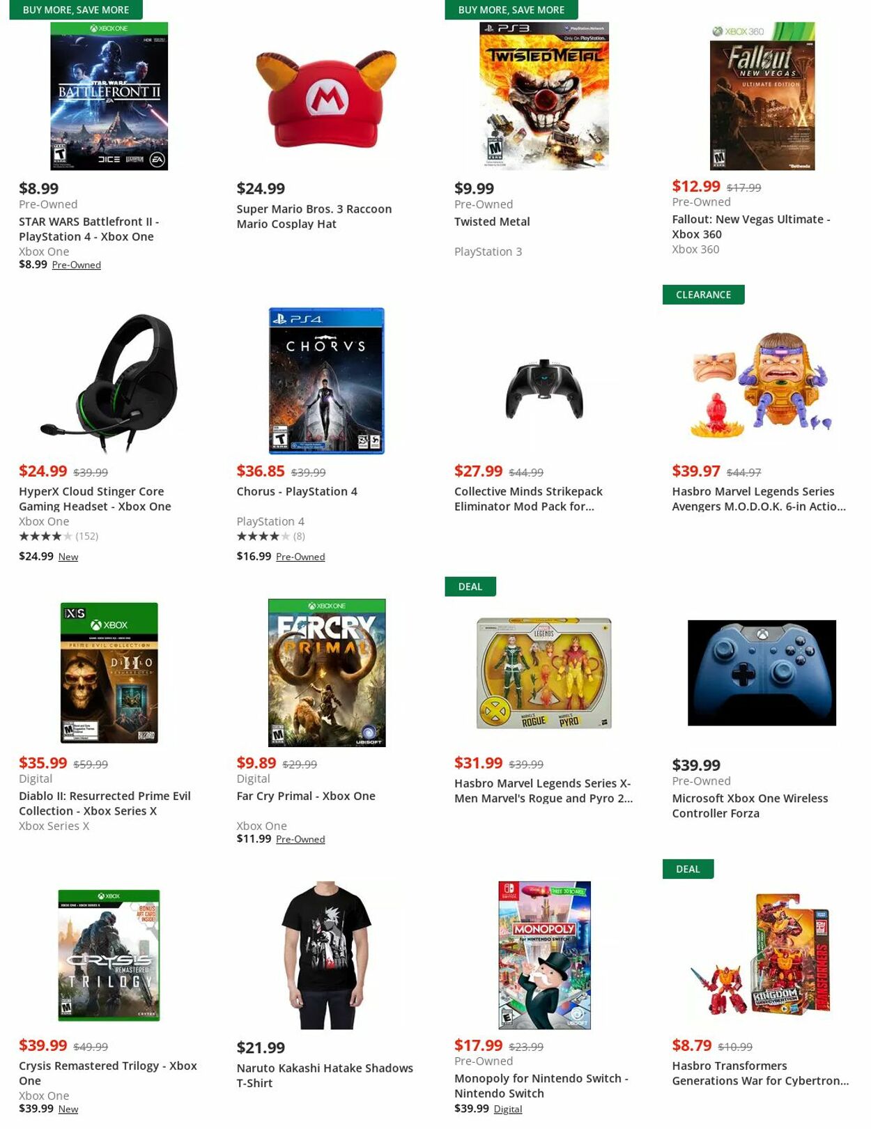 Weekly ad GameStop 07/18/2022 - 07/27/2022