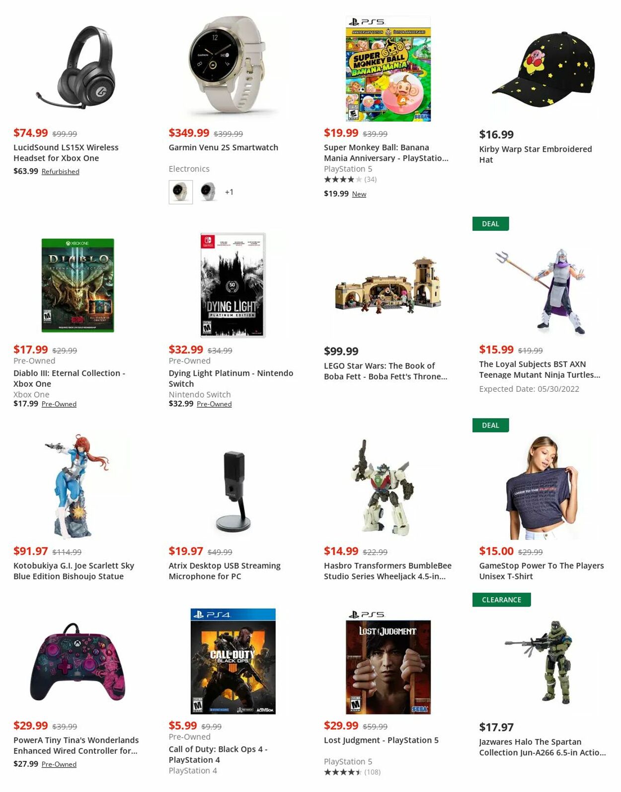 Weekly ad GameStop 07/18/2022 - 07/27/2022