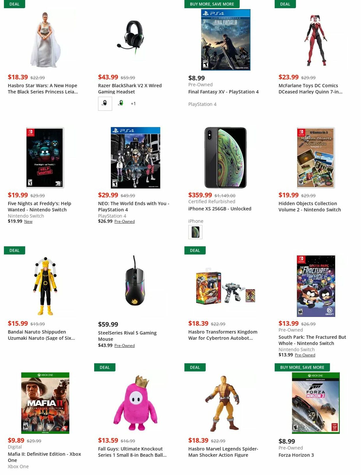 Weekly ad GameStop 07/18/2022 - 07/27/2022