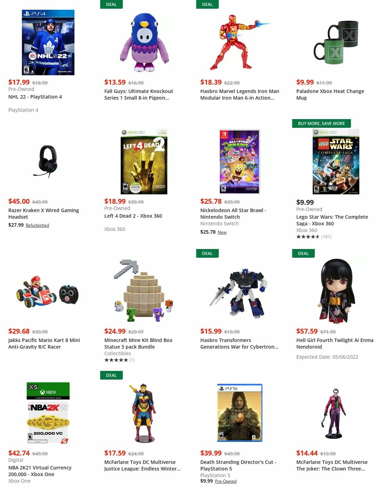 Weekly ad GameStop 07/18/2022 - 07/27/2022