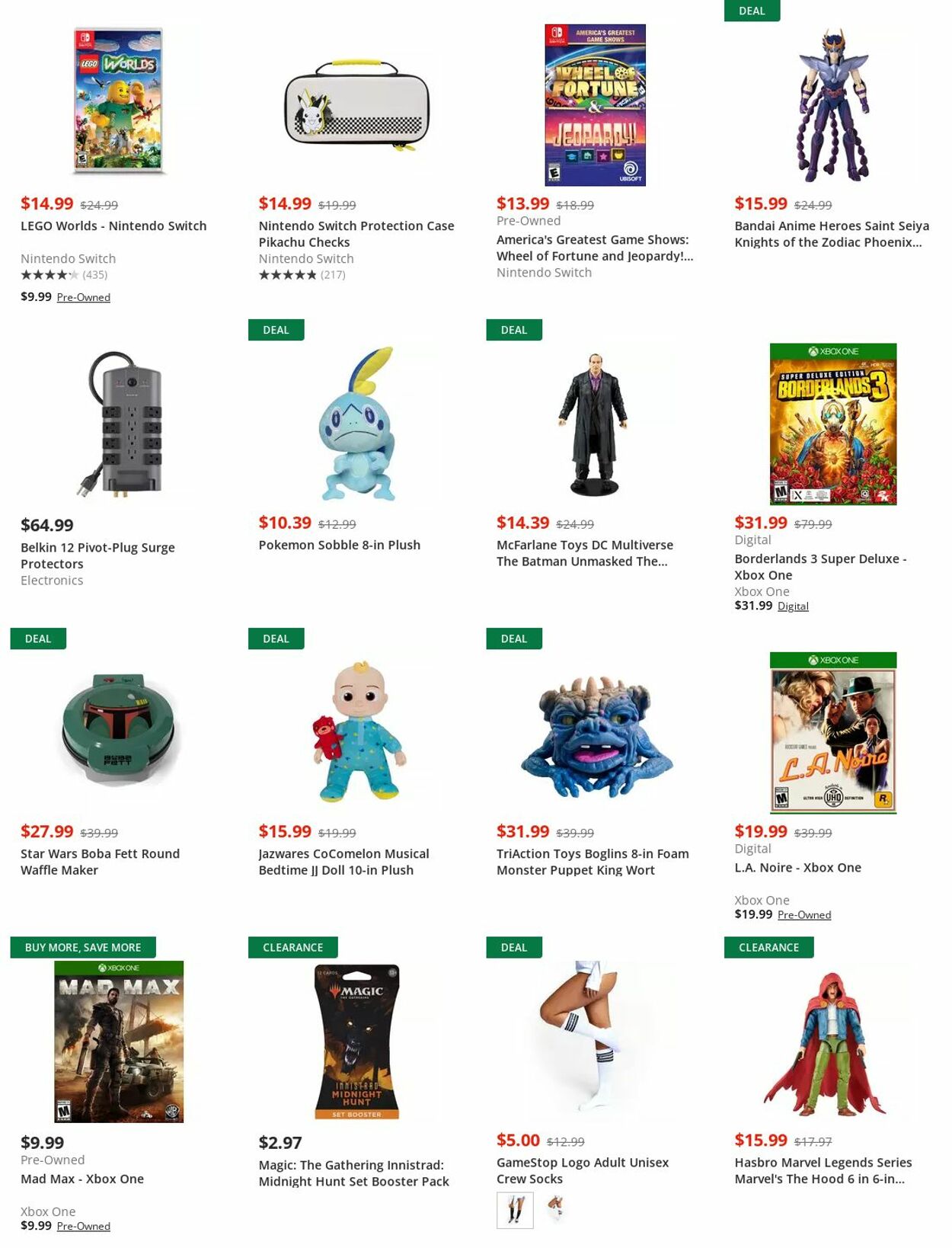 Weekly ad GameStop 07/18/2022 - 07/27/2022