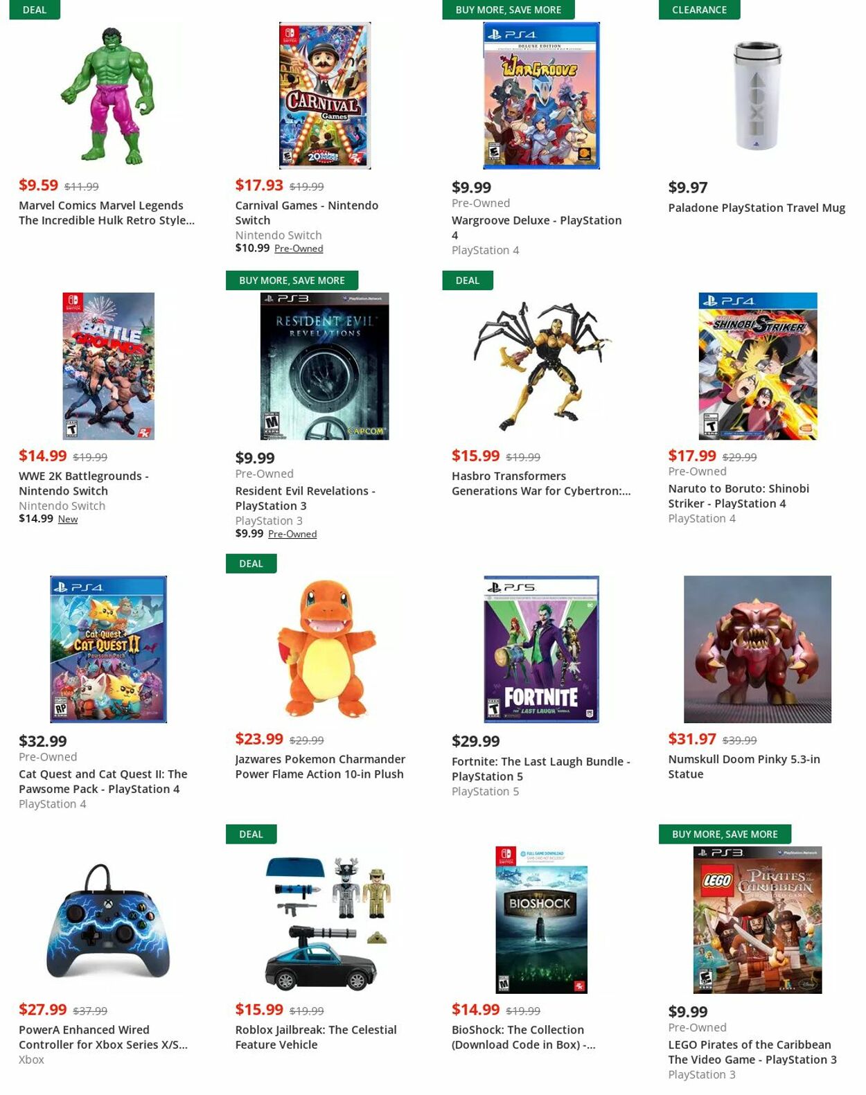 Weekly ad GameStop 07/18/2022 - 07/27/2022