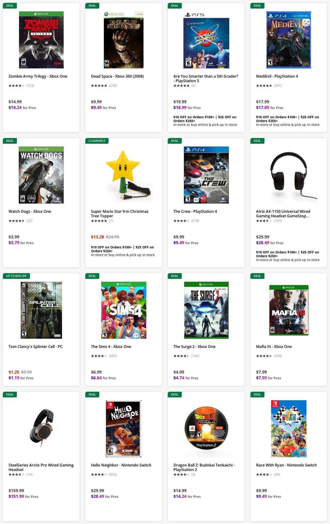 Weekly ad GameStop 03/25/2024 - 04/08/2024