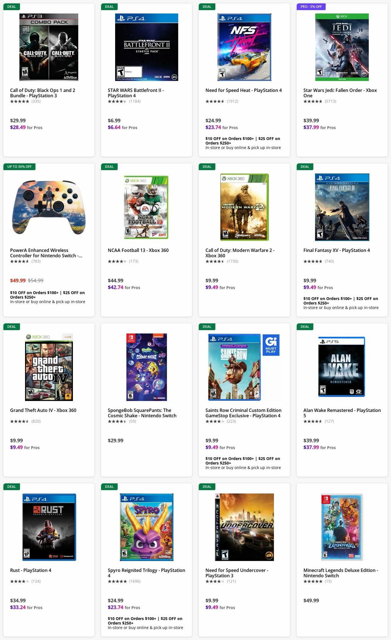 Weekly ad GameStop 03/25/2024 - 04/08/2024