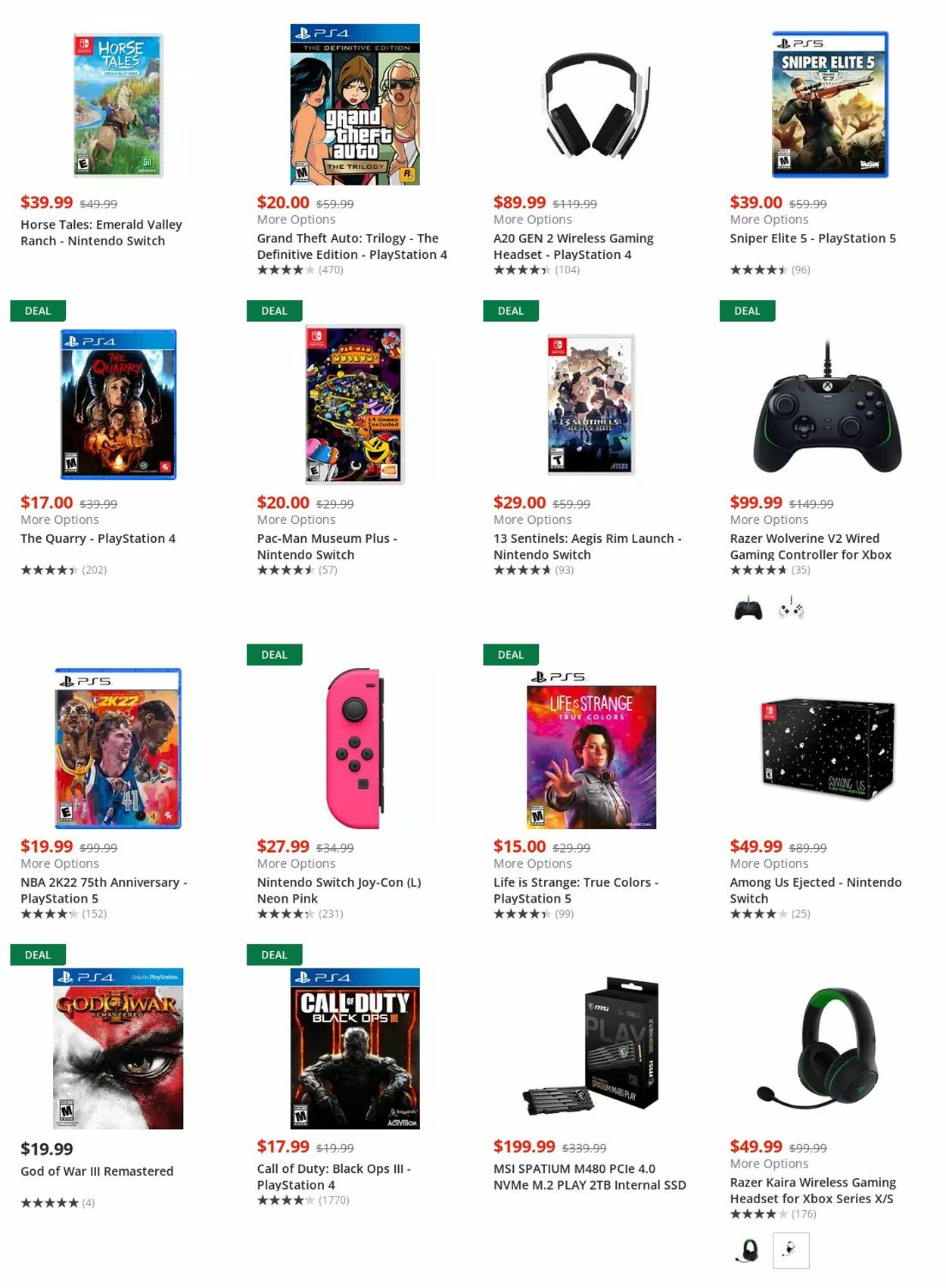 Weekly ad GameStop 11/28/2022 - 12/07/2022