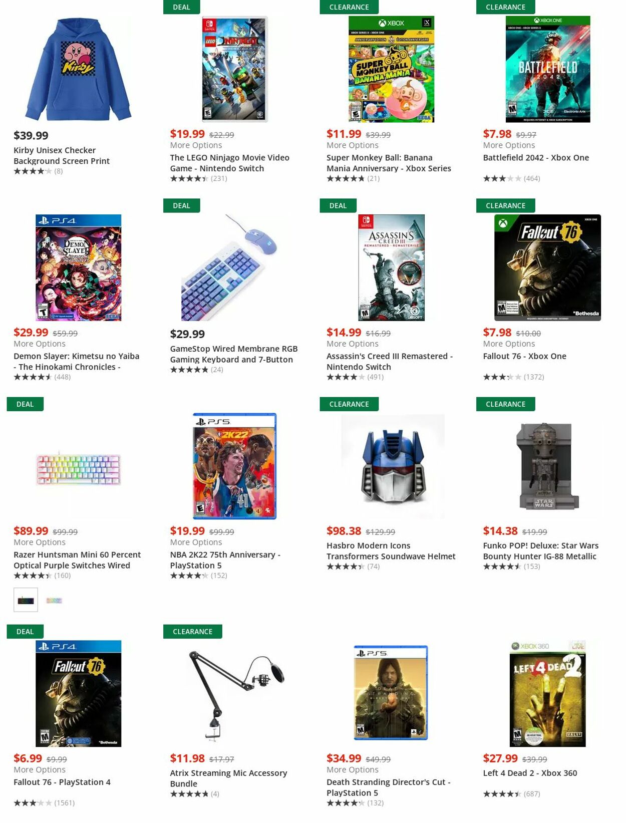 Weekly ad GameStop 01/02/2023 - 01/11/2023