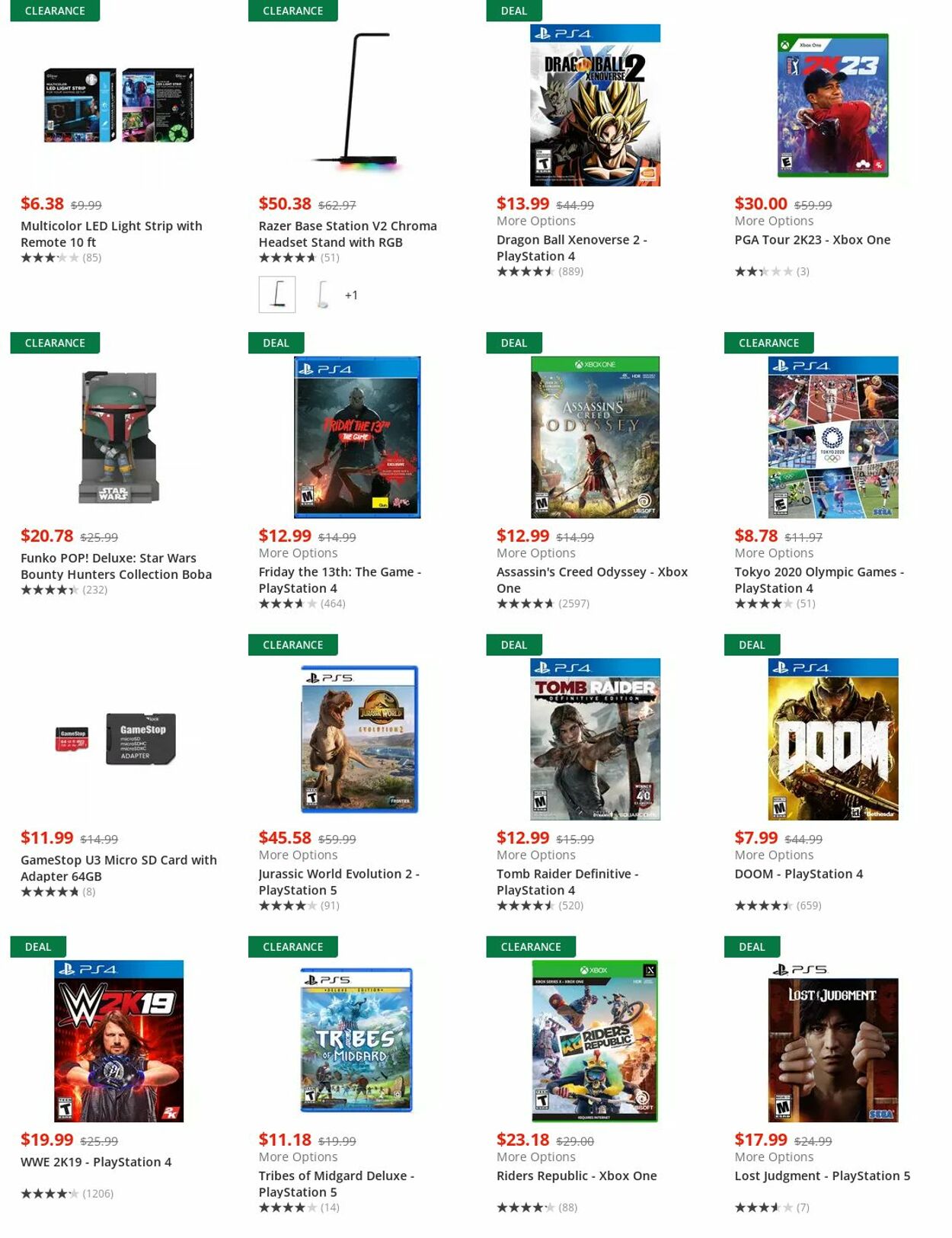 Weekly ad GameStop 01/02/2023 - 01/11/2023