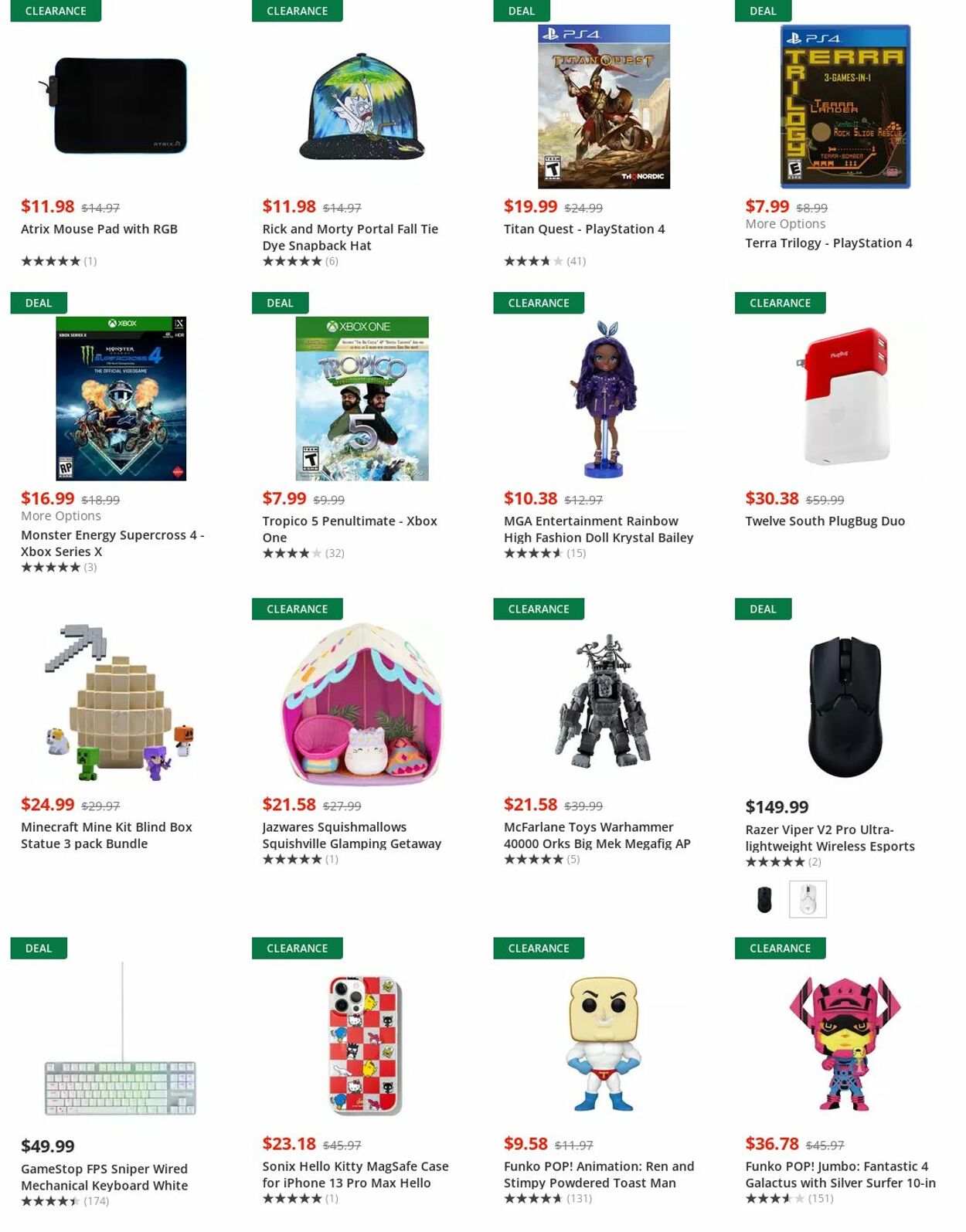 Weekly ad GameStop 01/02/2023 - 01/11/2023