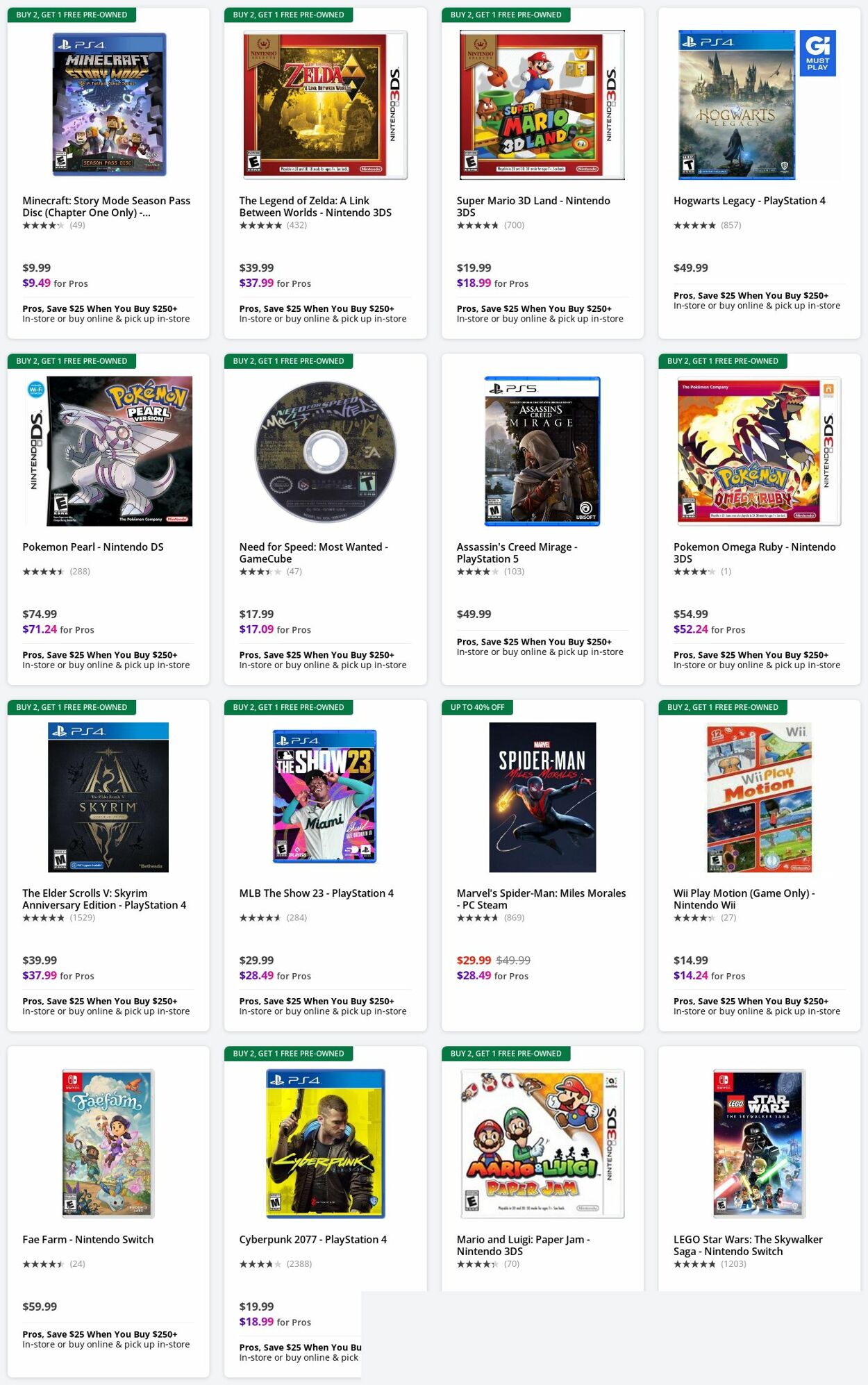 Weekly ad GameStop 07/01/2024 - 07/10/2024