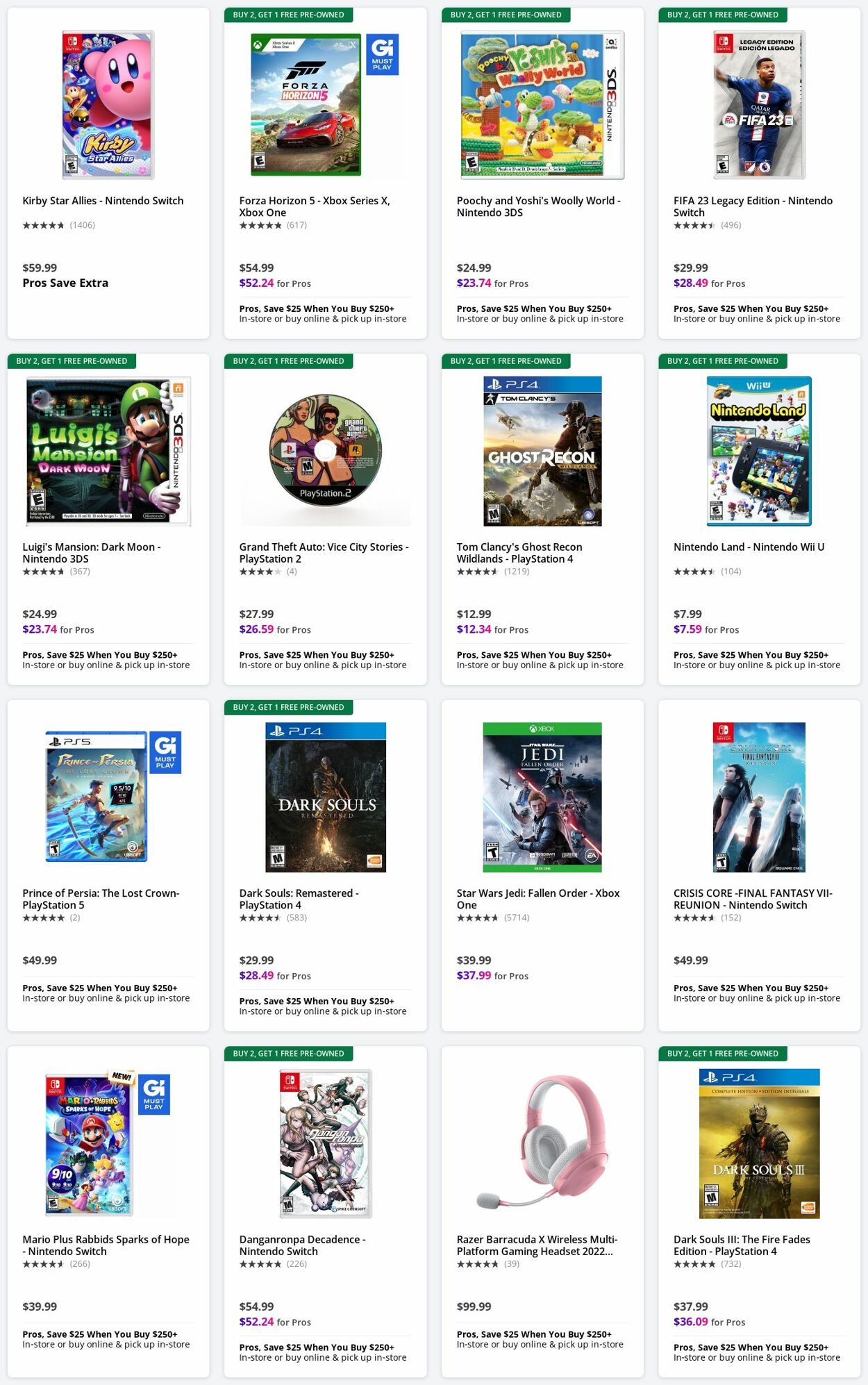 Weekly ad GameStop 07/01/2024 - 07/10/2024