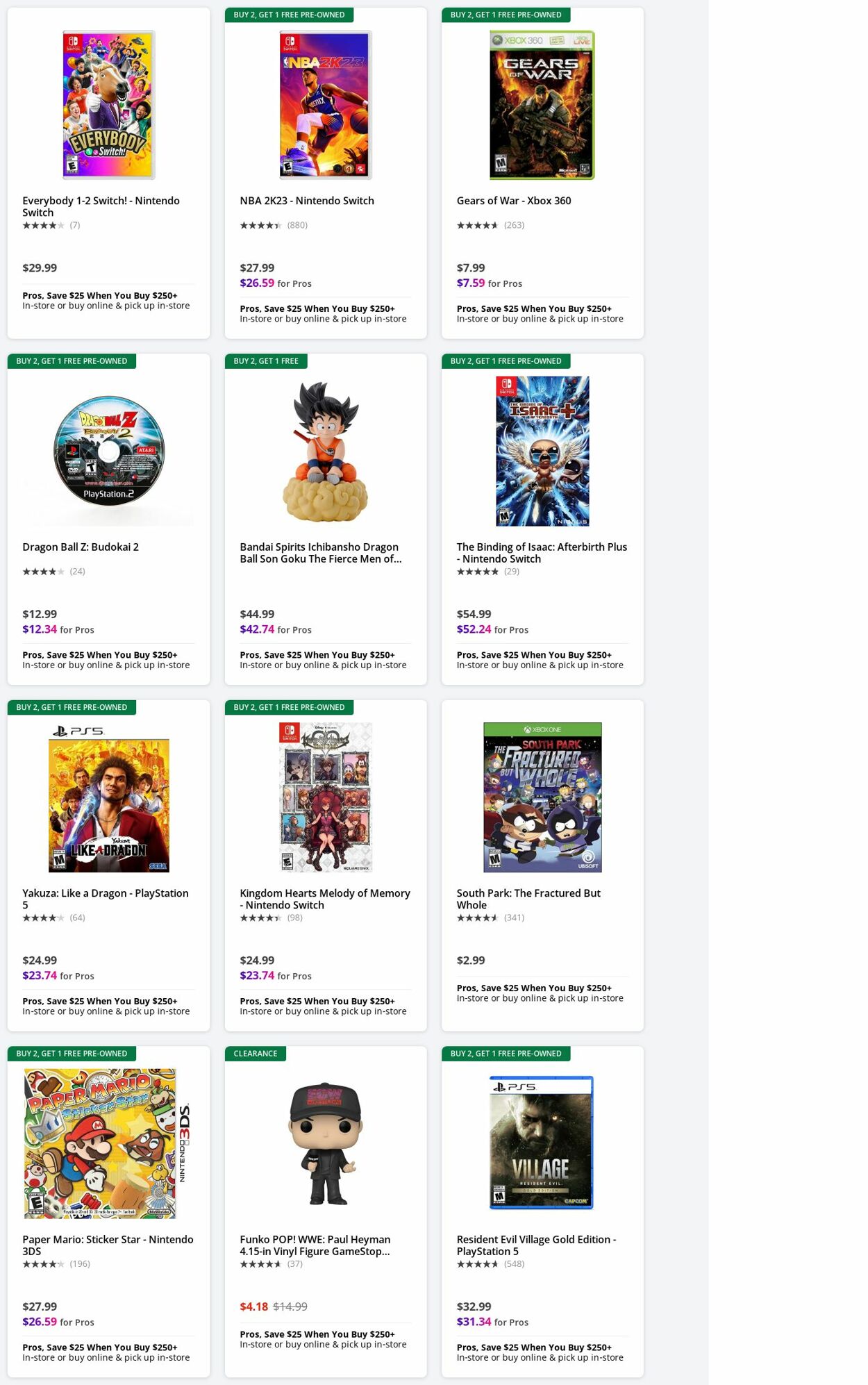 Weekly ad GameStop 07/01/2024 - 07/10/2024