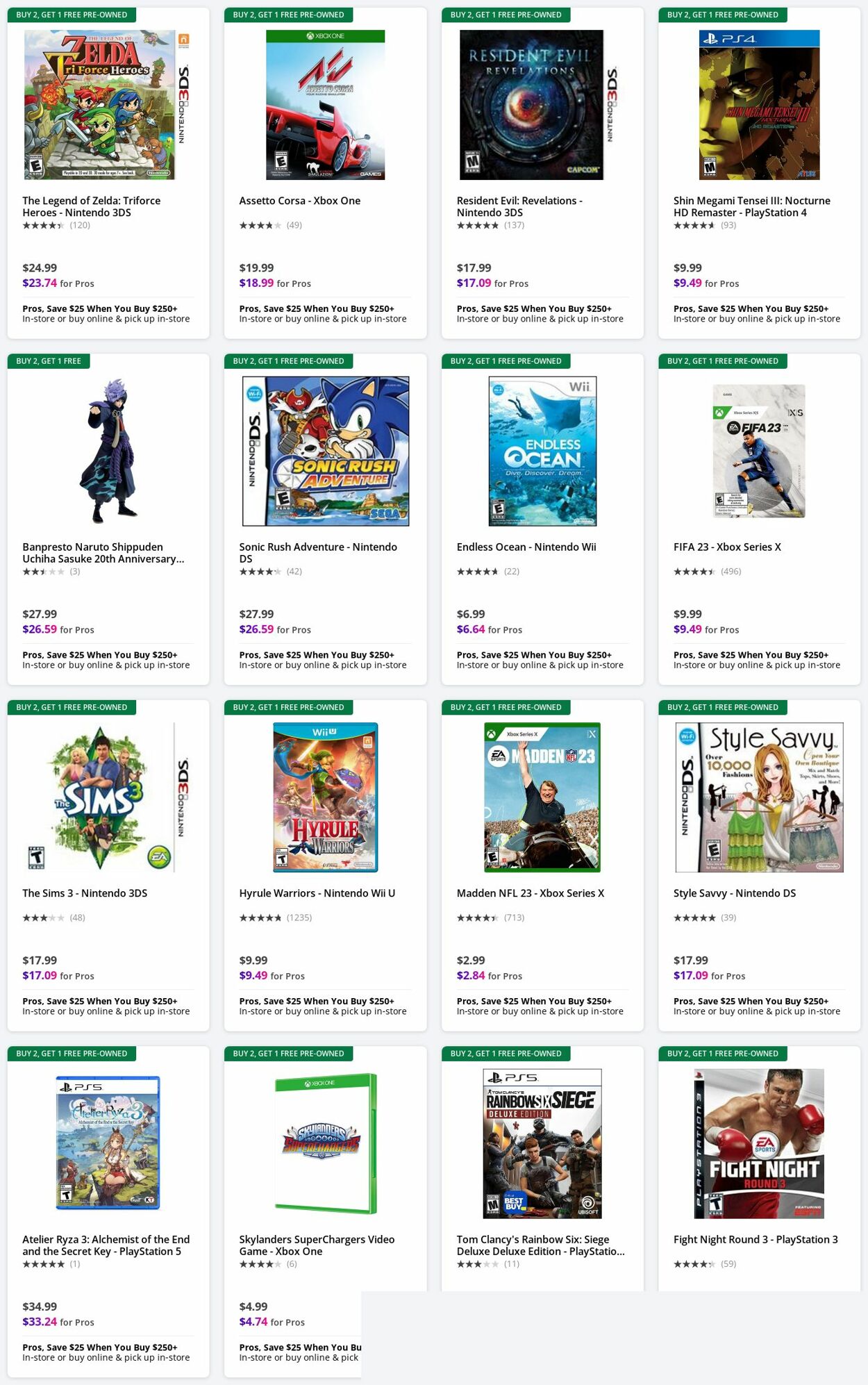 Weekly ad GameStop 07/01/2024 - 07/10/2024