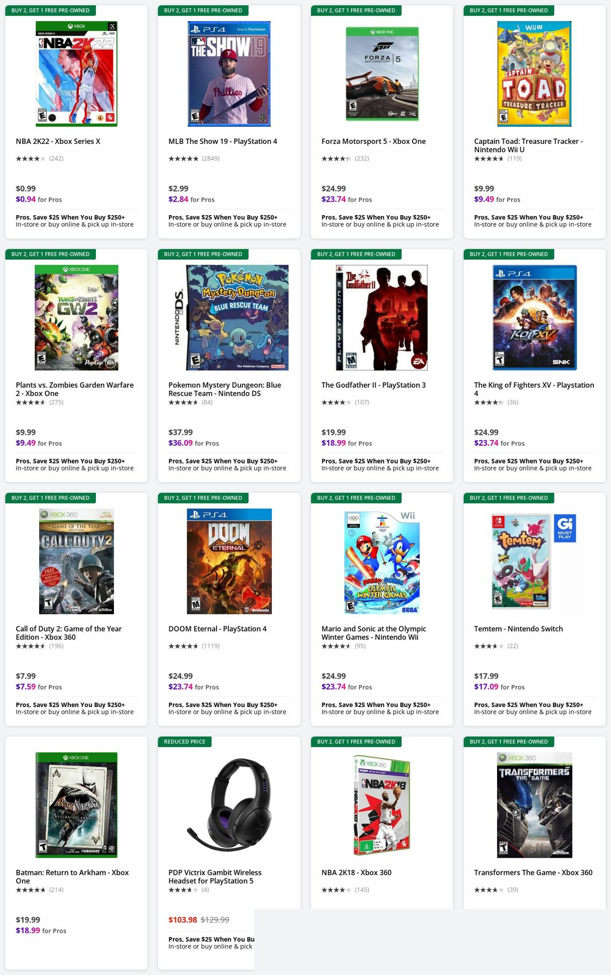 Weekly ad GameStop 07/01/2024 - 07/10/2024