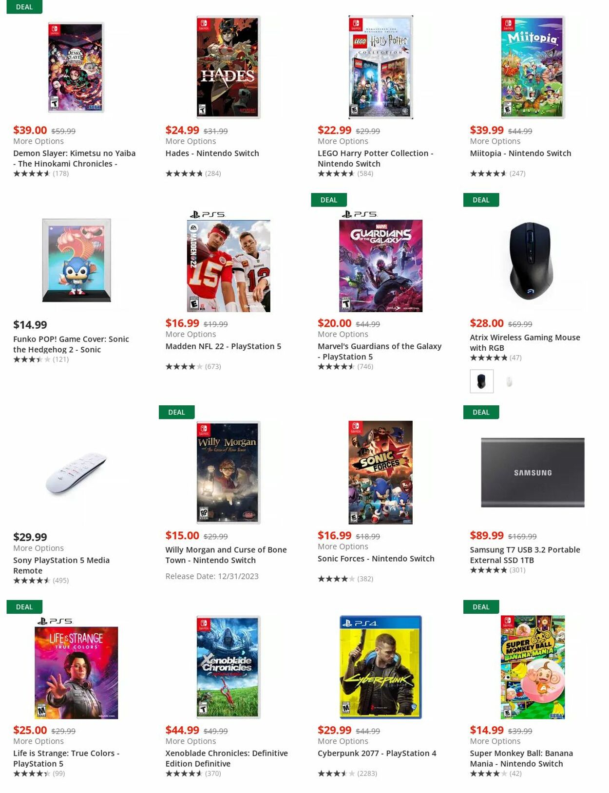 Weekly ad GameStop 11/21/2022 - 11/30/2022