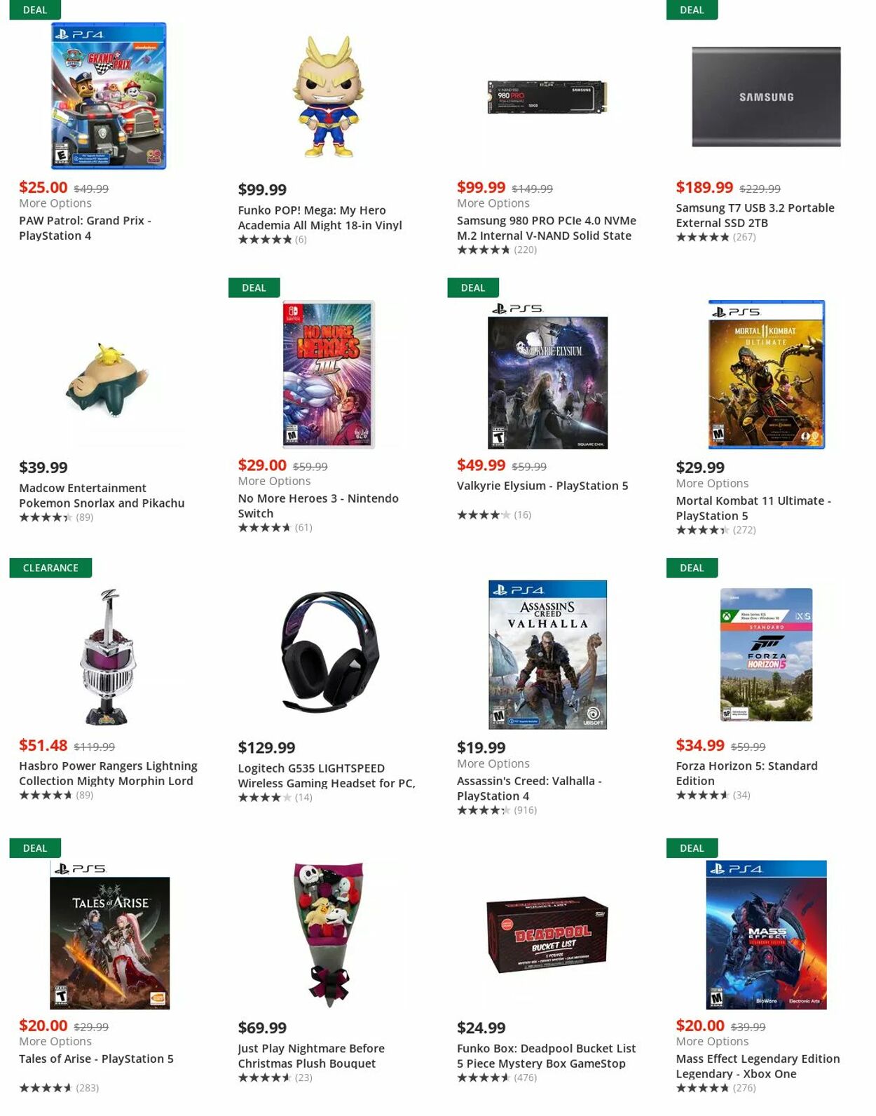 Weekly ad GameStop 11/21/2022 - 11/30/2022