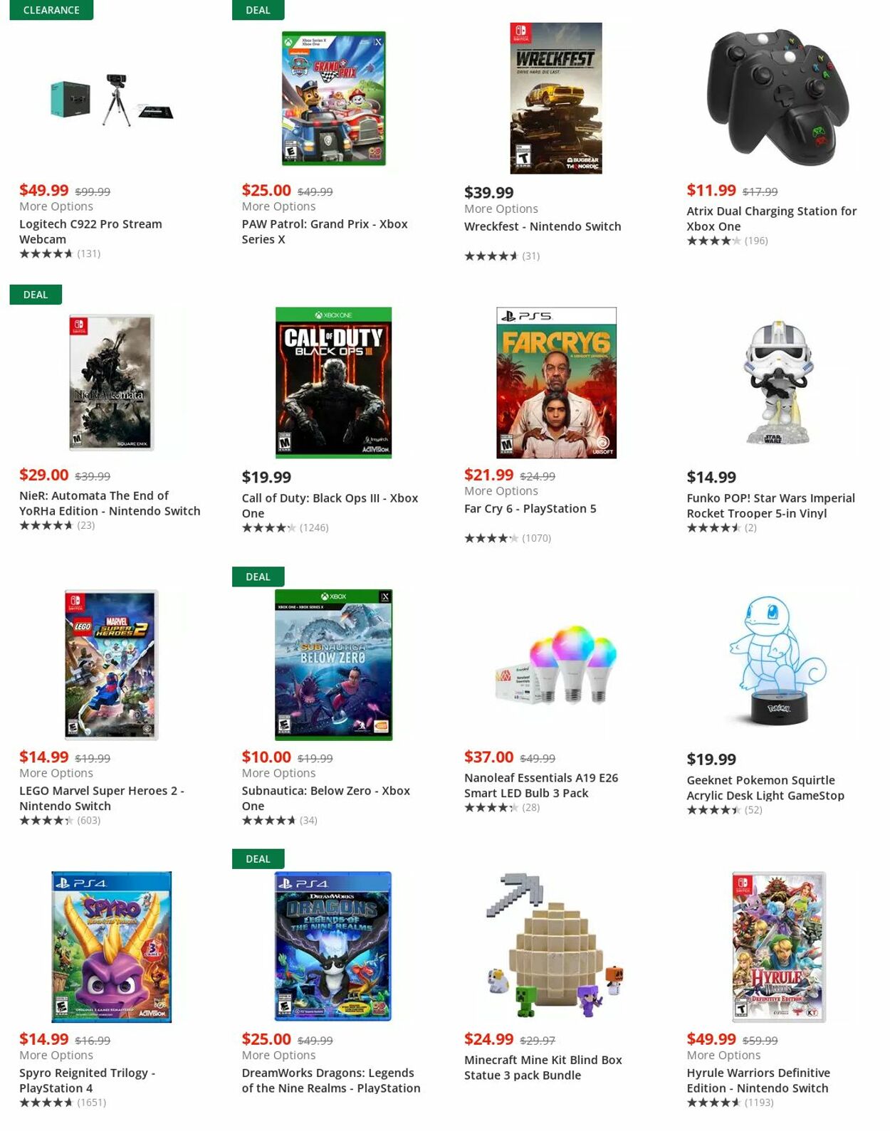 Weekly ad GameStop 11/21/2022 - 11/30/2022