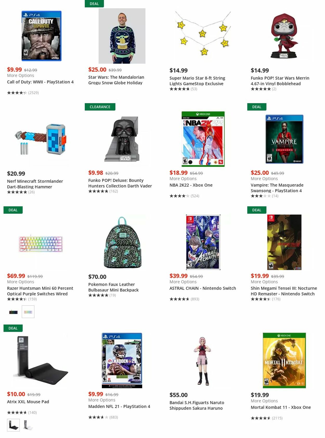 Weekly ad GameStop 11/21/2022 - 11/30/2022