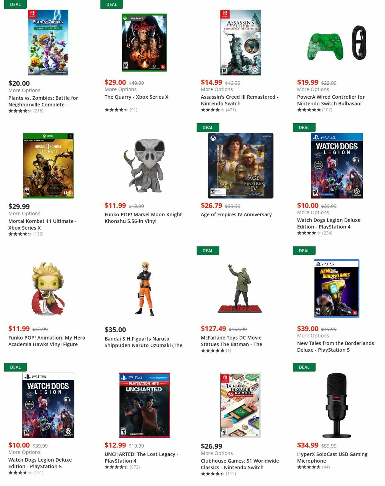 Weekly ad GameStop 11/21/2022 - 11/30/2022