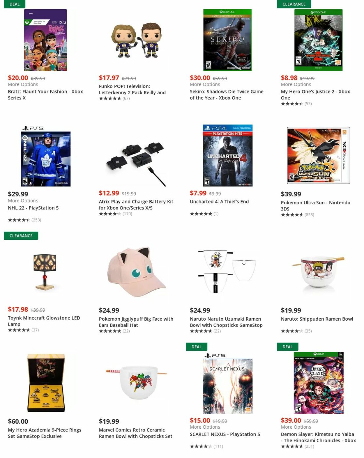 Weekly ad GameStop 11/21/2022 - 11/30/2022