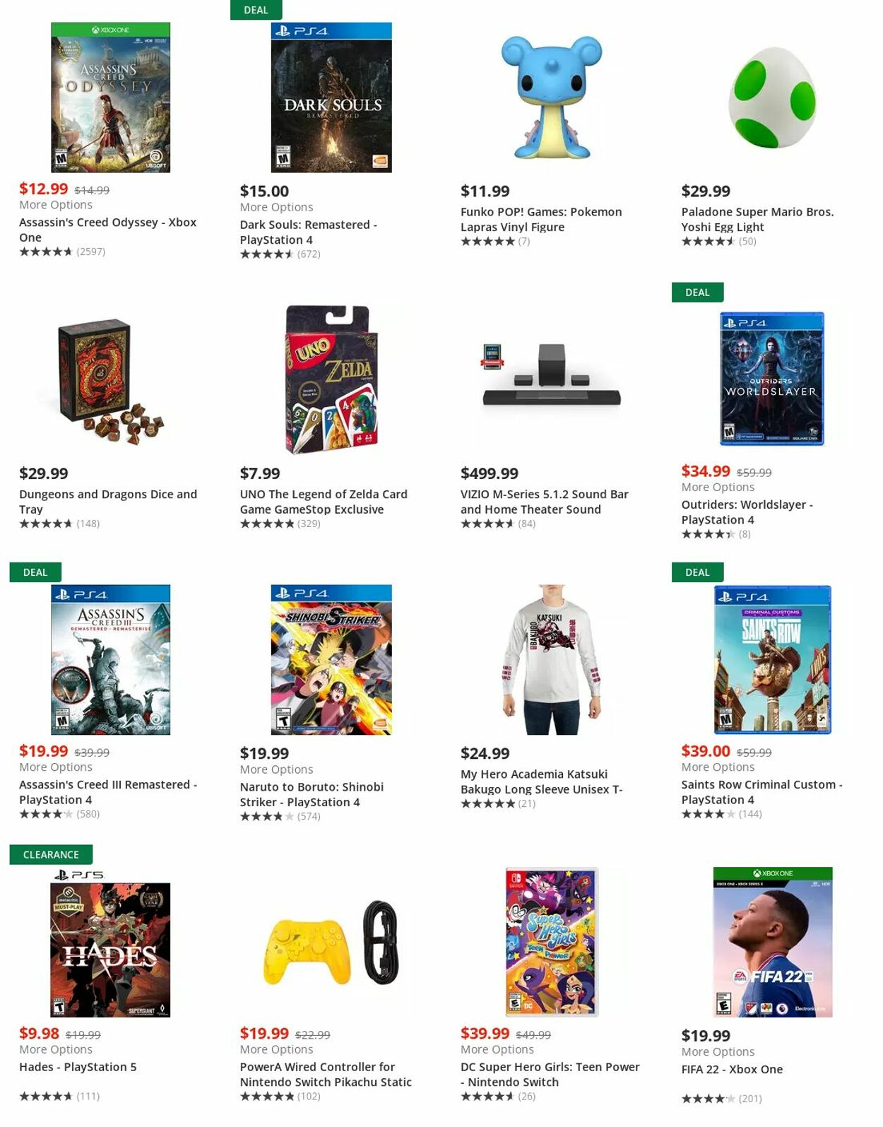 Weekly ad GameStop 11/21/2022 - 11/30/2022