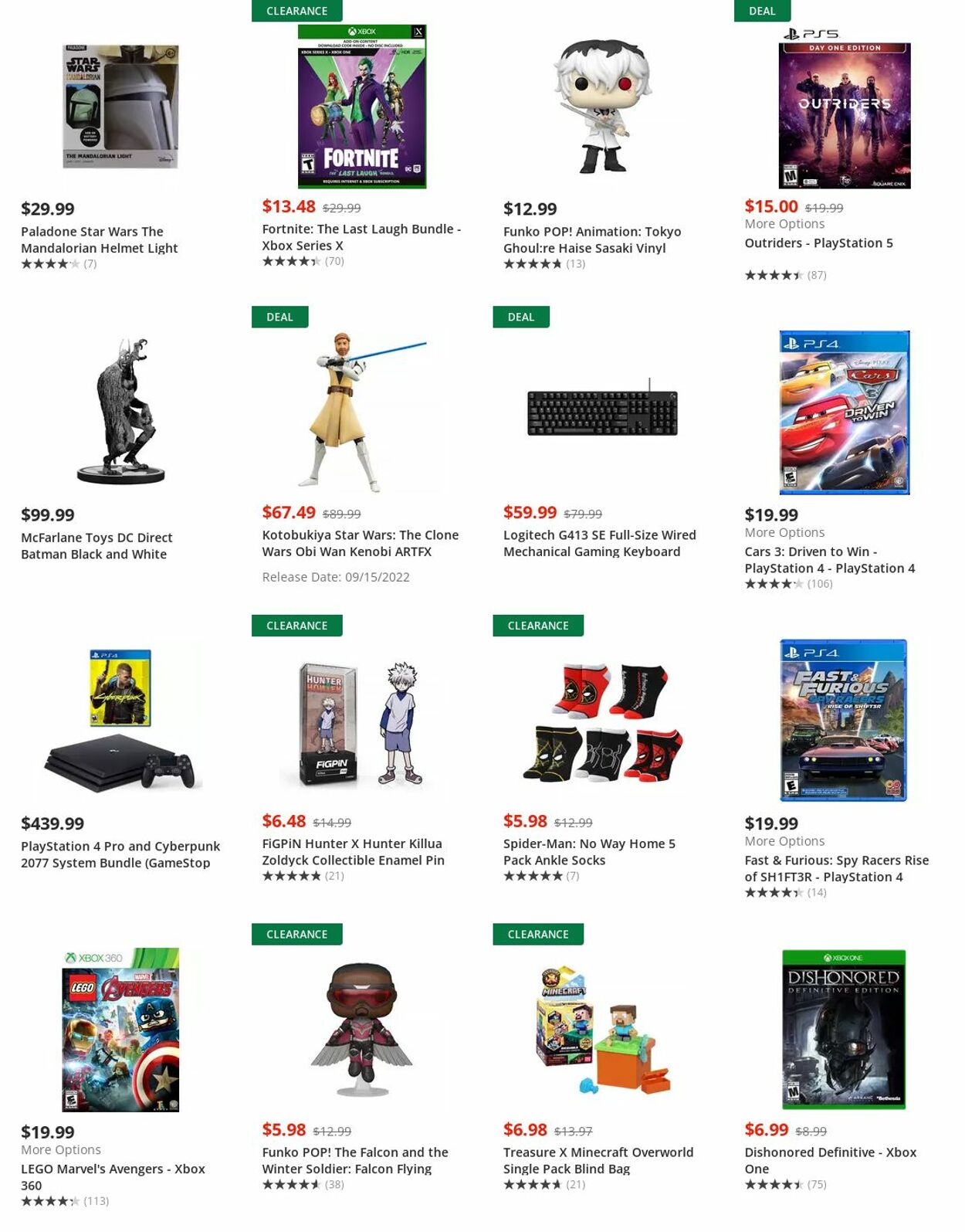 Weekly ad GameStop 11/21/2022 - 11/30/2022