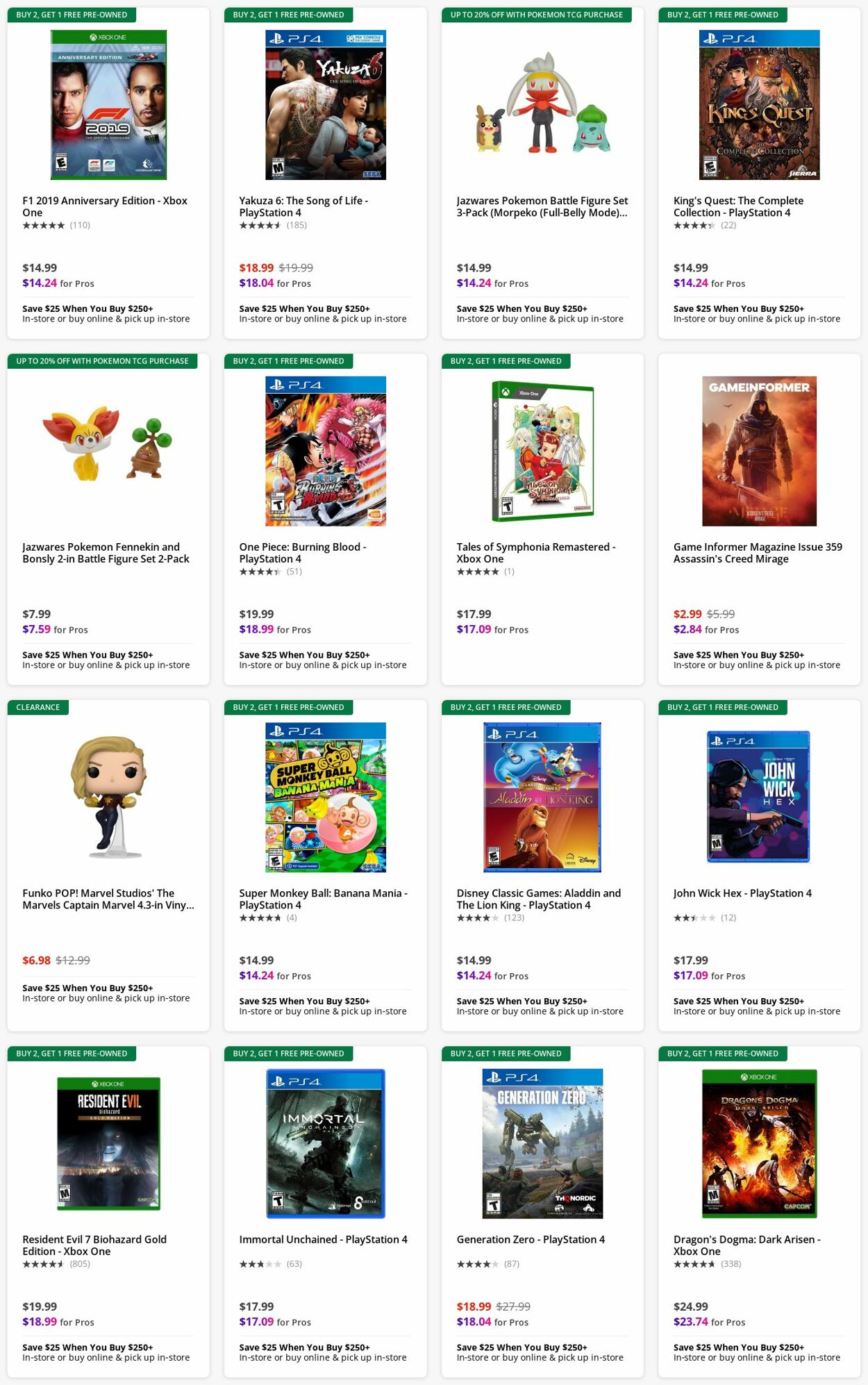 Weekly ad GameStop 05/27/2024 - 06/05/2024