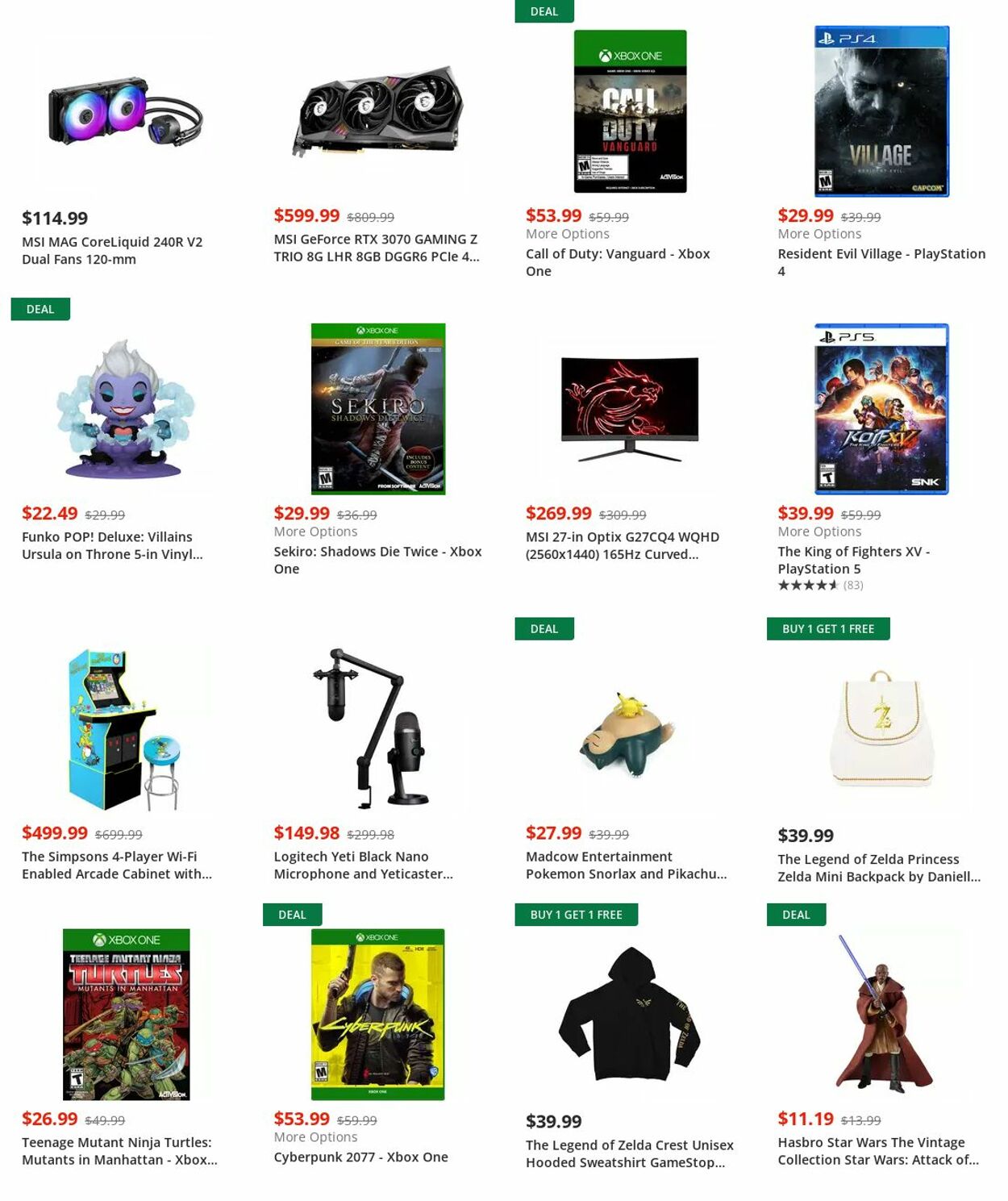 Weekly ad GameStop 08/22/2022 - 08/31/2022