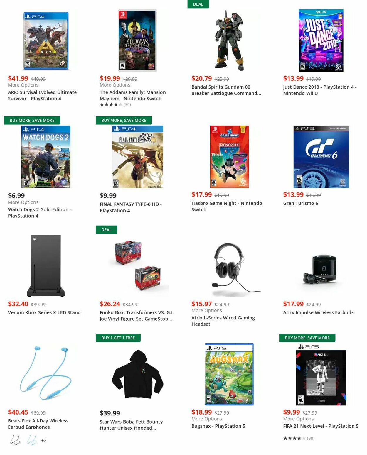 Weekly ad GameStop 08/22/2022 - 08/31/2022