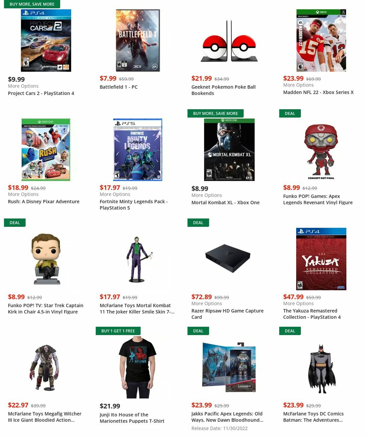 Weekly ad GameStop 08/22/2022 - 08/31/2022