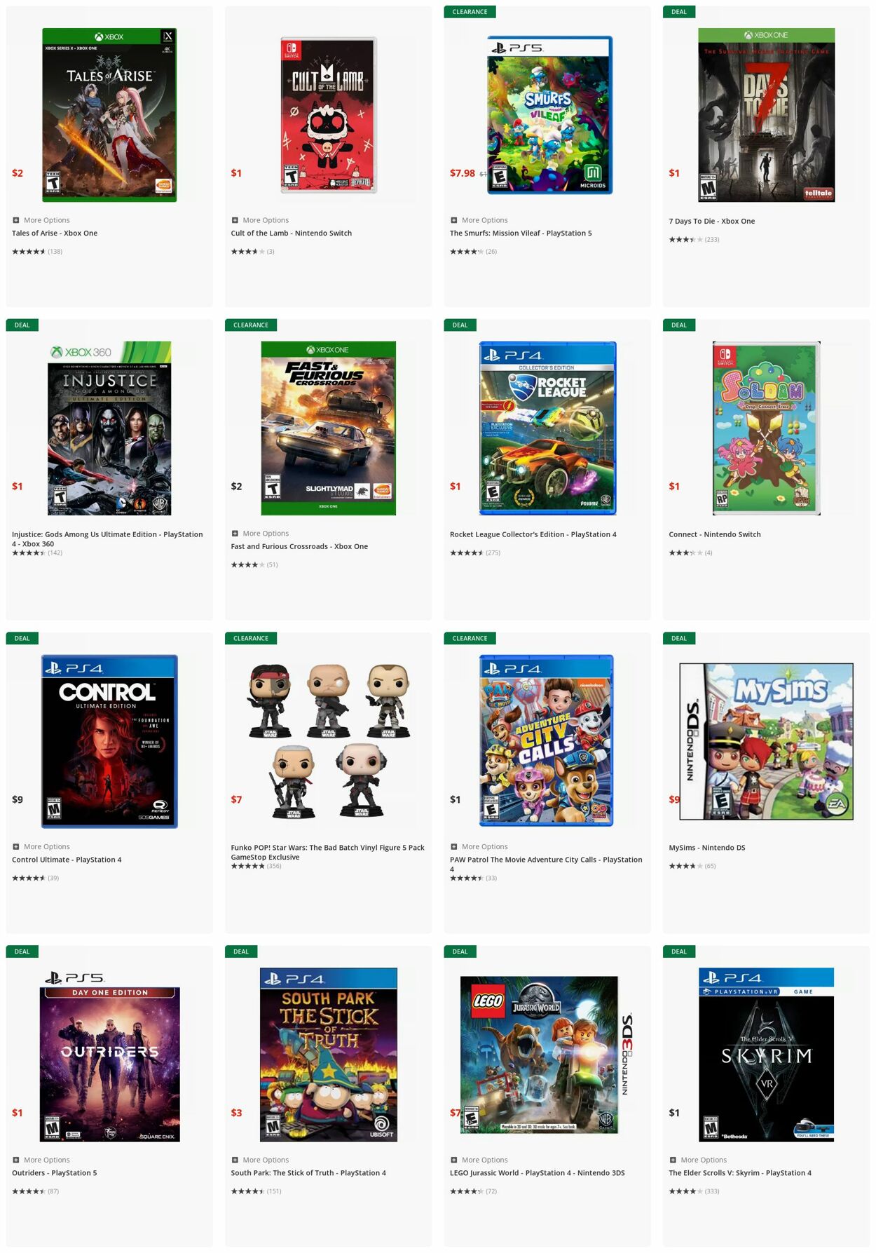 Weekly ad GameStop 01/16/2023 - 01/25/2023