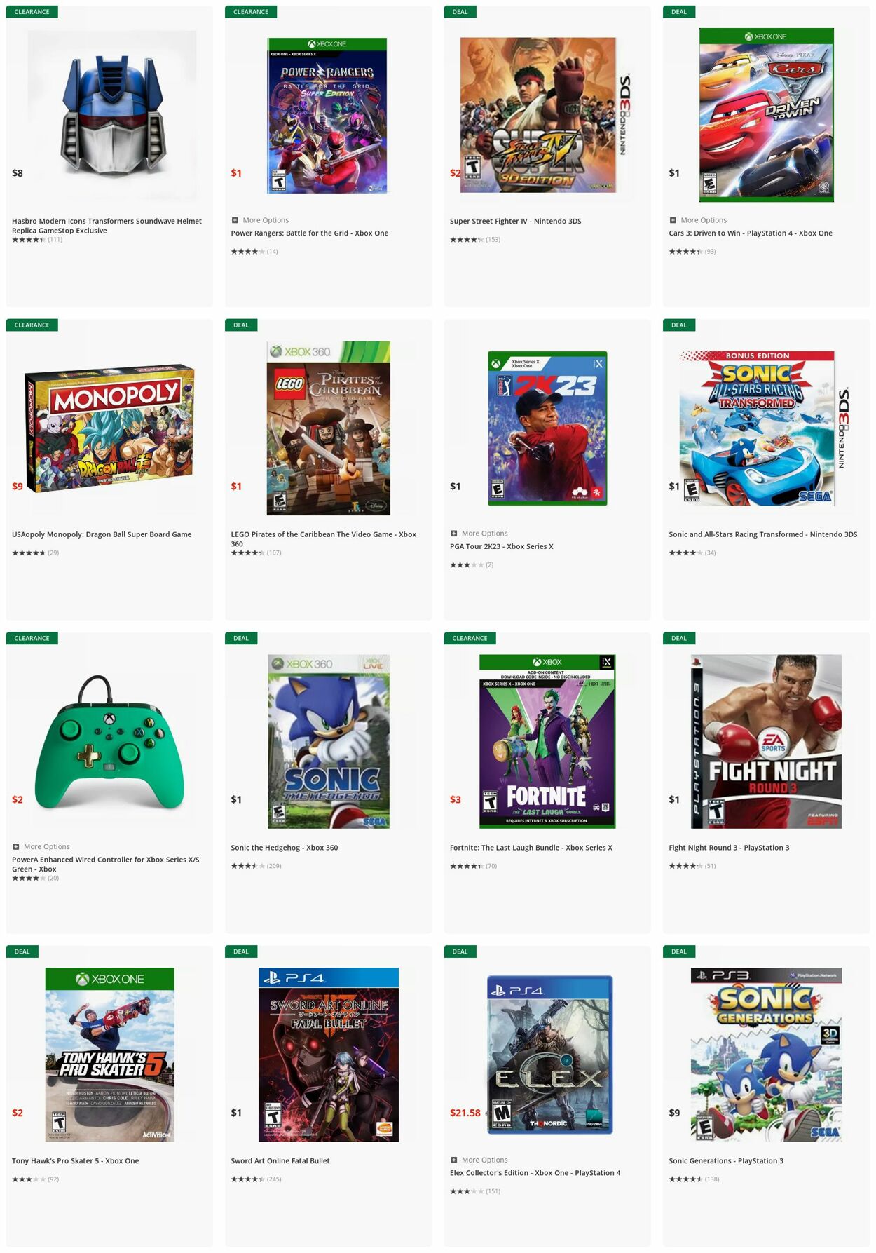 Weekly ad GameStop 01/16/2023 - 01/25/2023