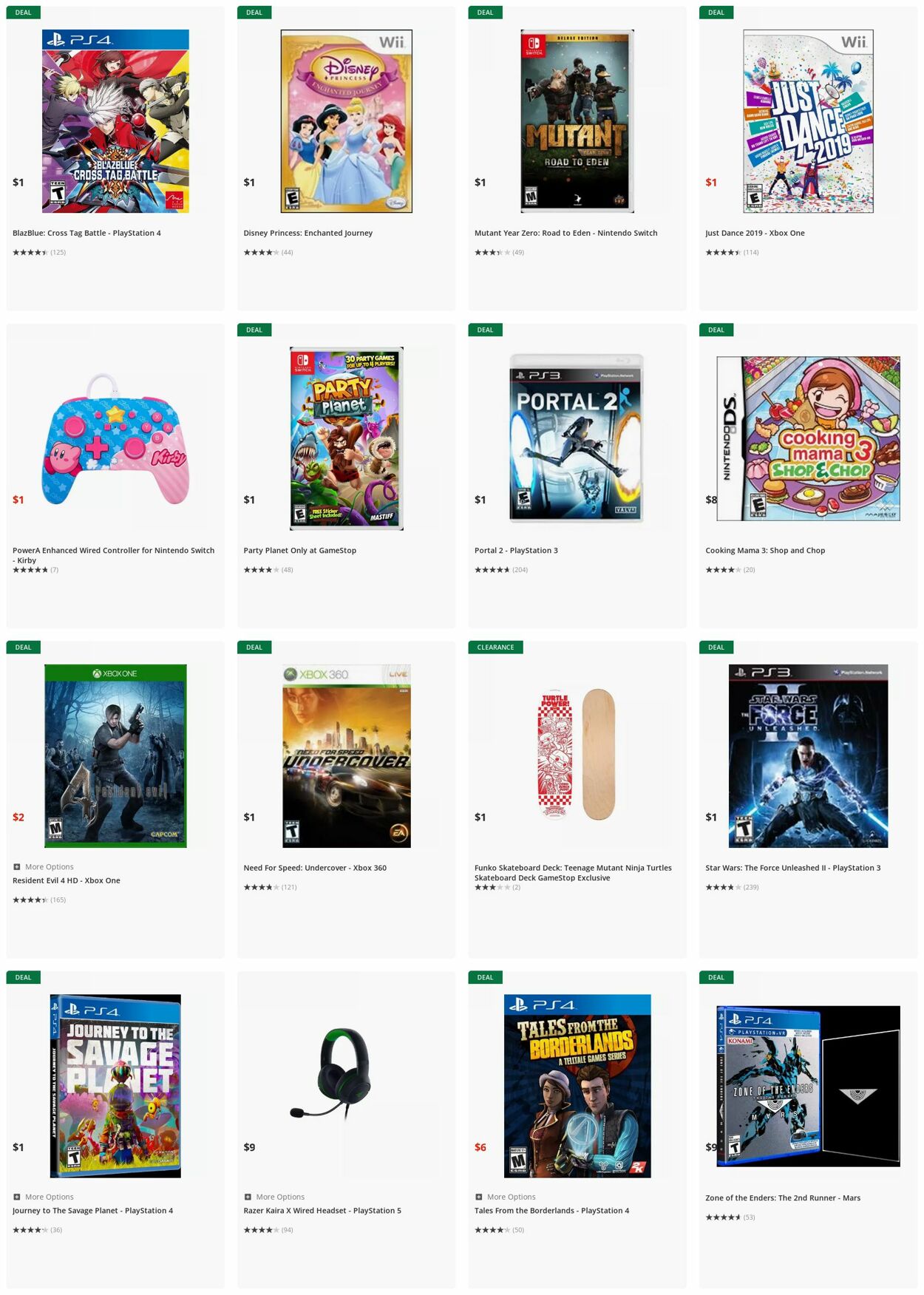 Weekly ad GameStop 01/16/2023 - 01/25/2023