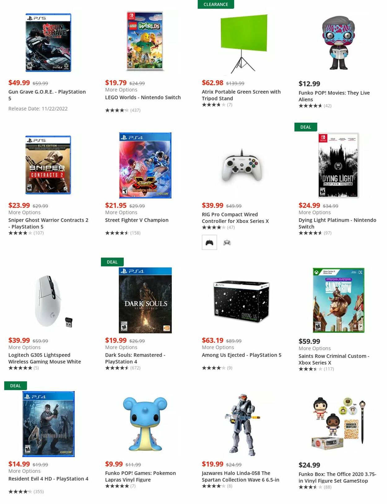 Weekly ad GameStop 10/31/2022 - 11/09/2022