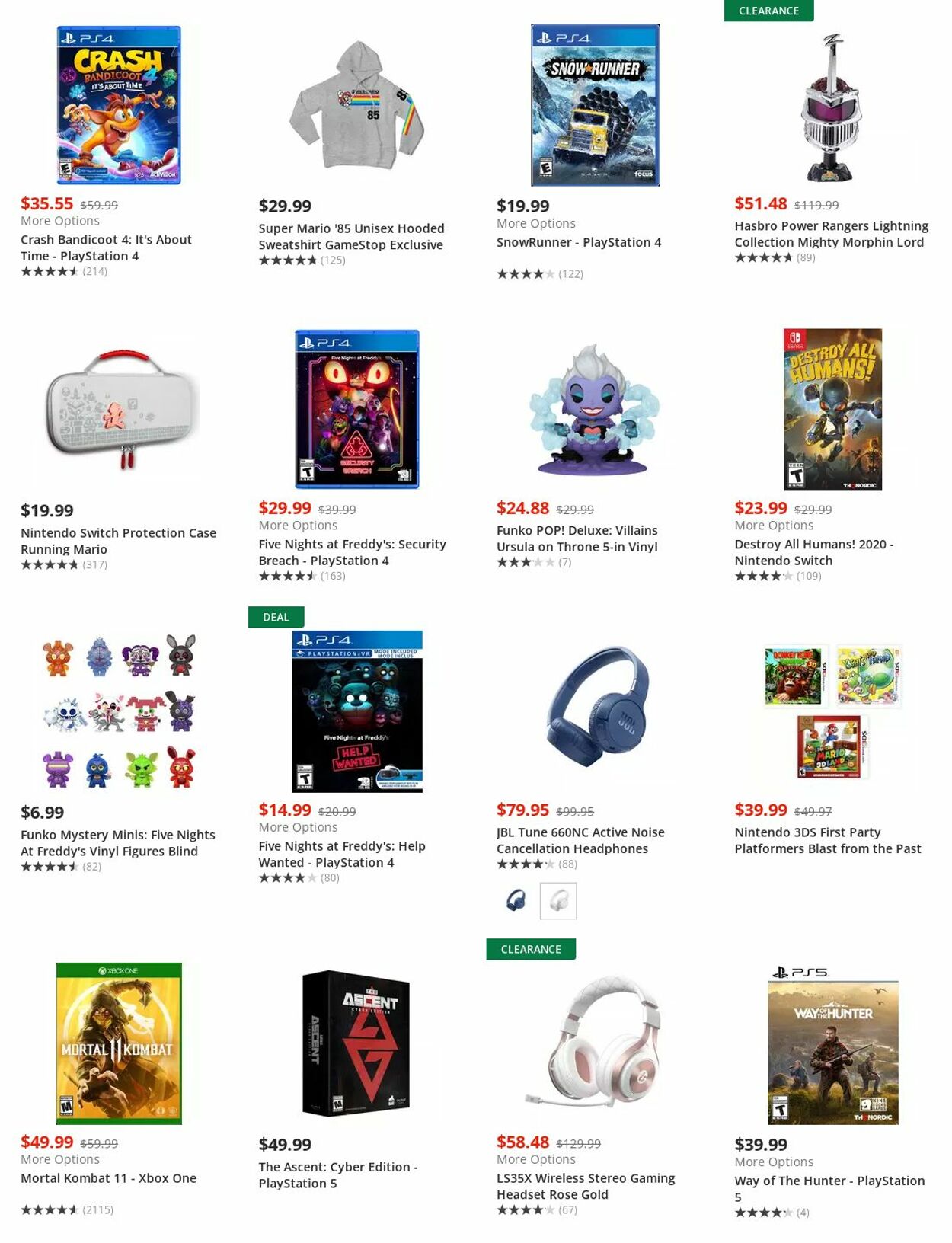 Weekly ad GameStop 10/31/2022 - 11/09/2022