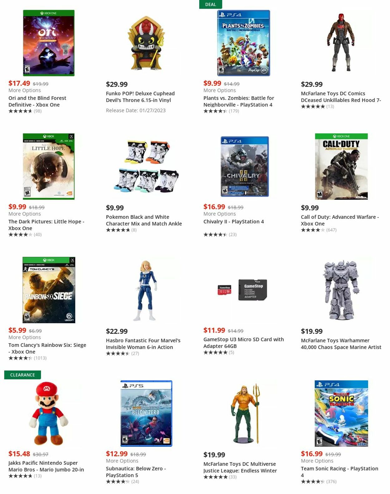 Weekly ad GameStop 10/31/2022 - 11/09/2022