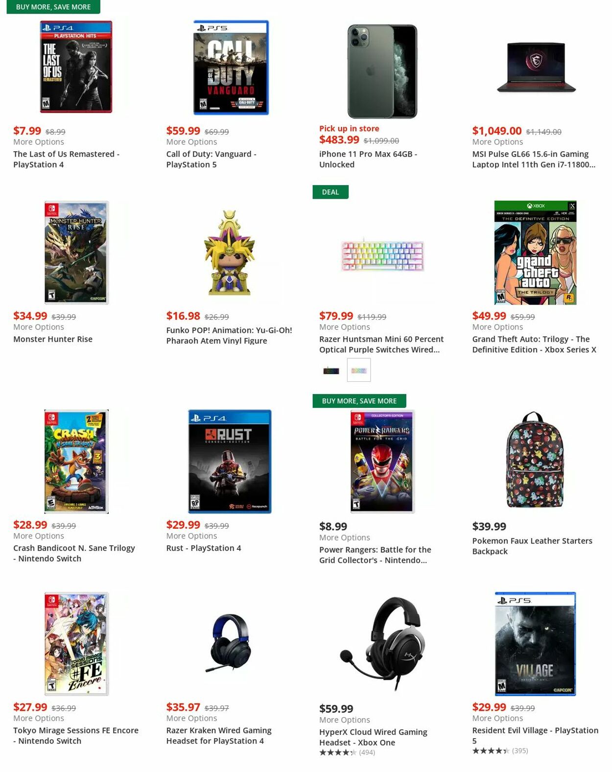 Weekly ad GameStop 08/16/2022 - 08/25/2022