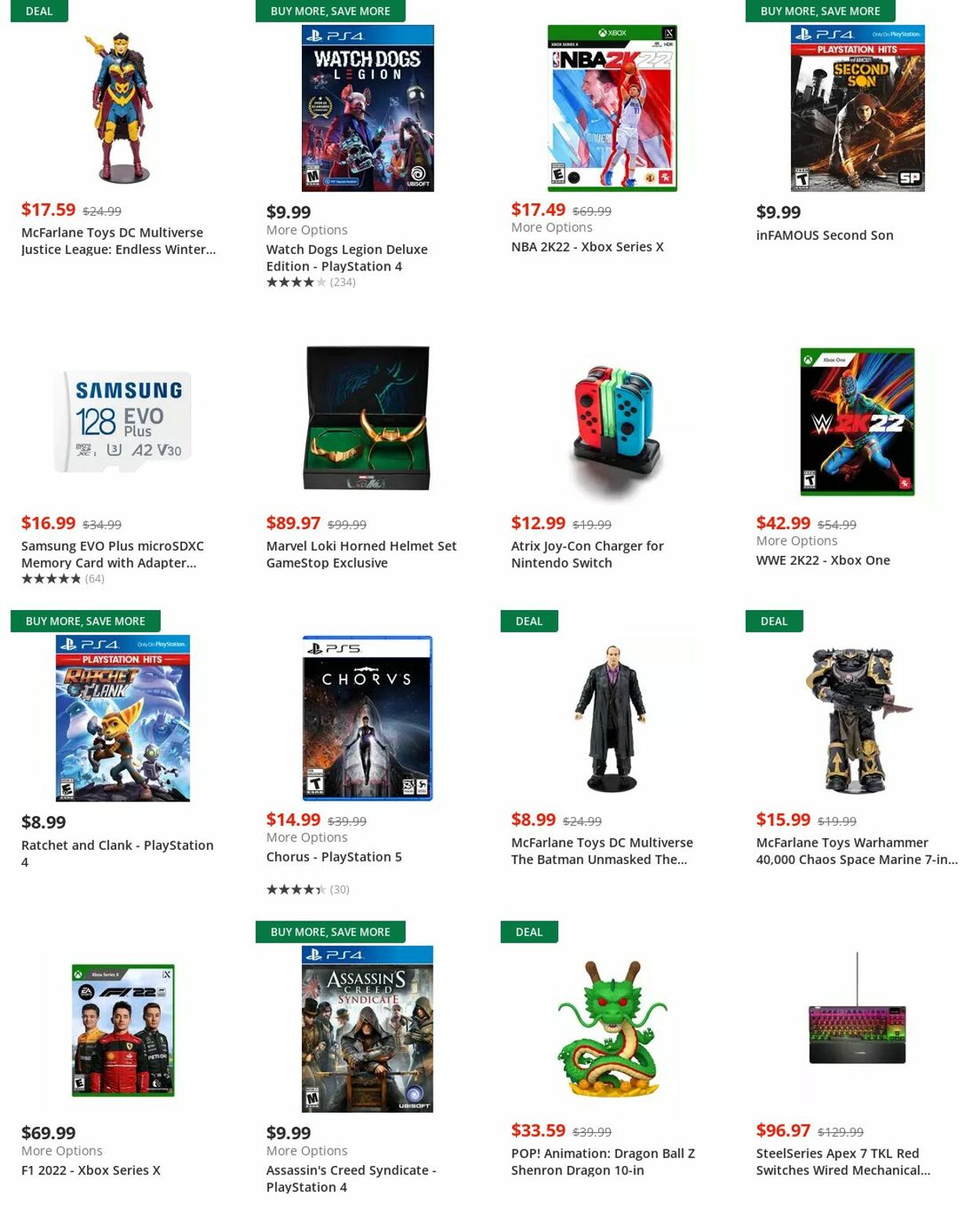 Weekly ad GameStop 08/16/2022 - 08/25/2022