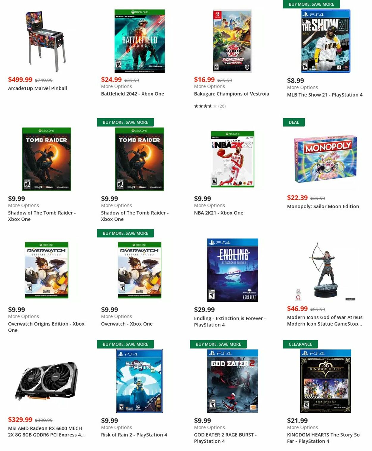 Weekly ad GameStop 08/16/2022 - 08/25/2022